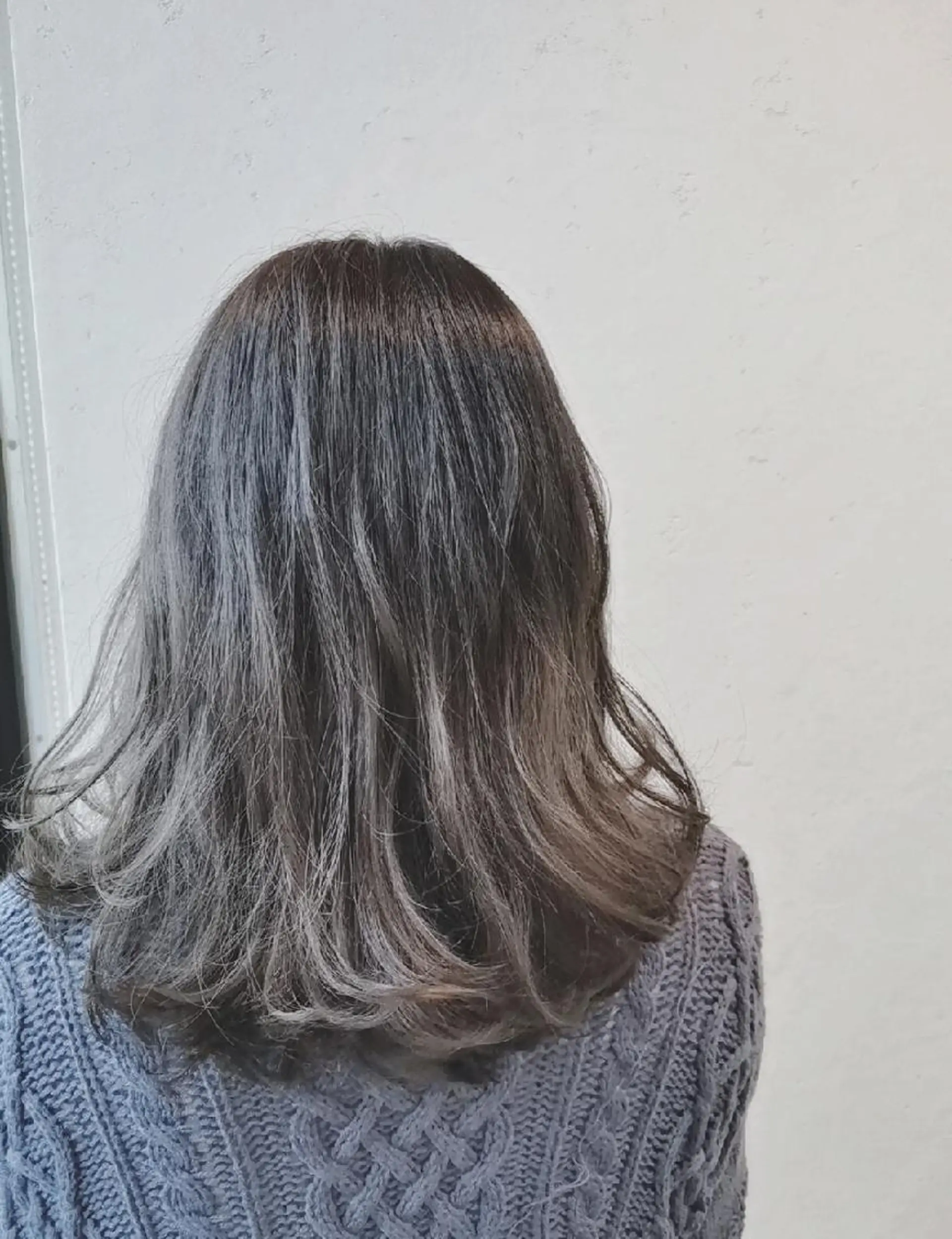 ミディアム カラー グラデーションカラー グレージュ N°emirai溝口 MG 🌈梶谷龍吾のヘアスタイル
