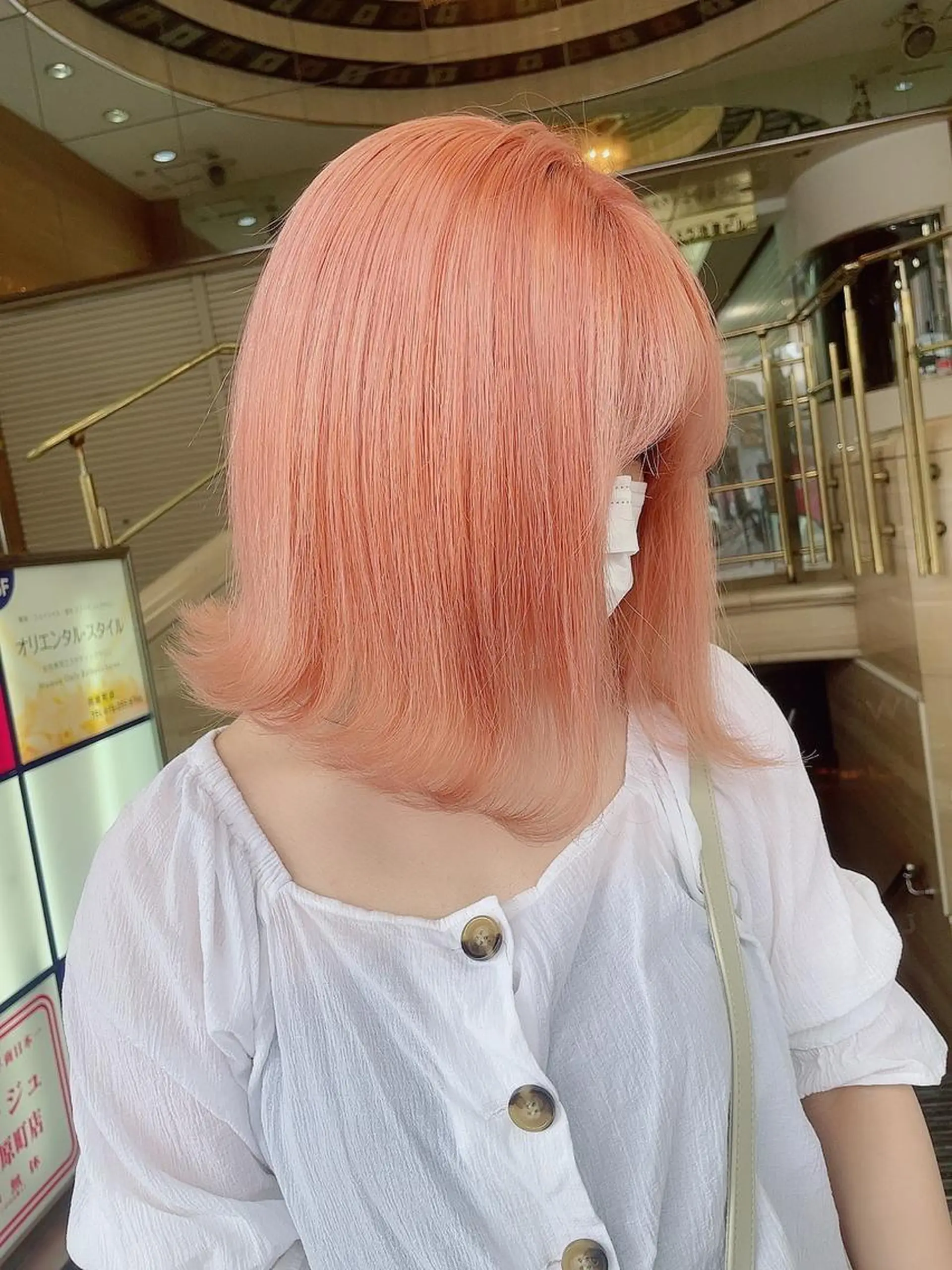 ショート カラー ヘアカラー #韓国ハイトーン💓 TOWAのヘアスタイル