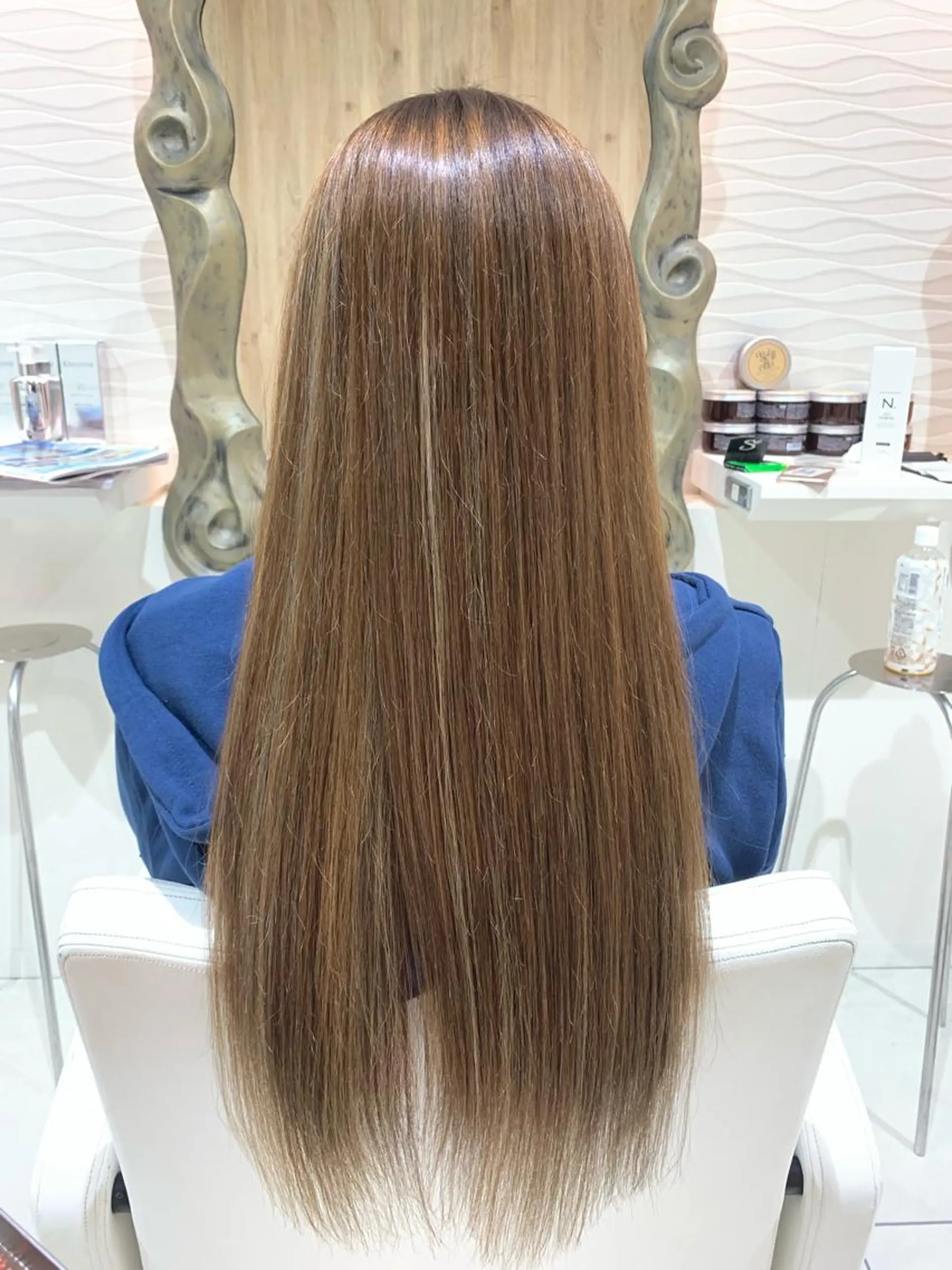 ロング カラー ヘアカラー トリートメント 松吉 純平のヘアスタイル