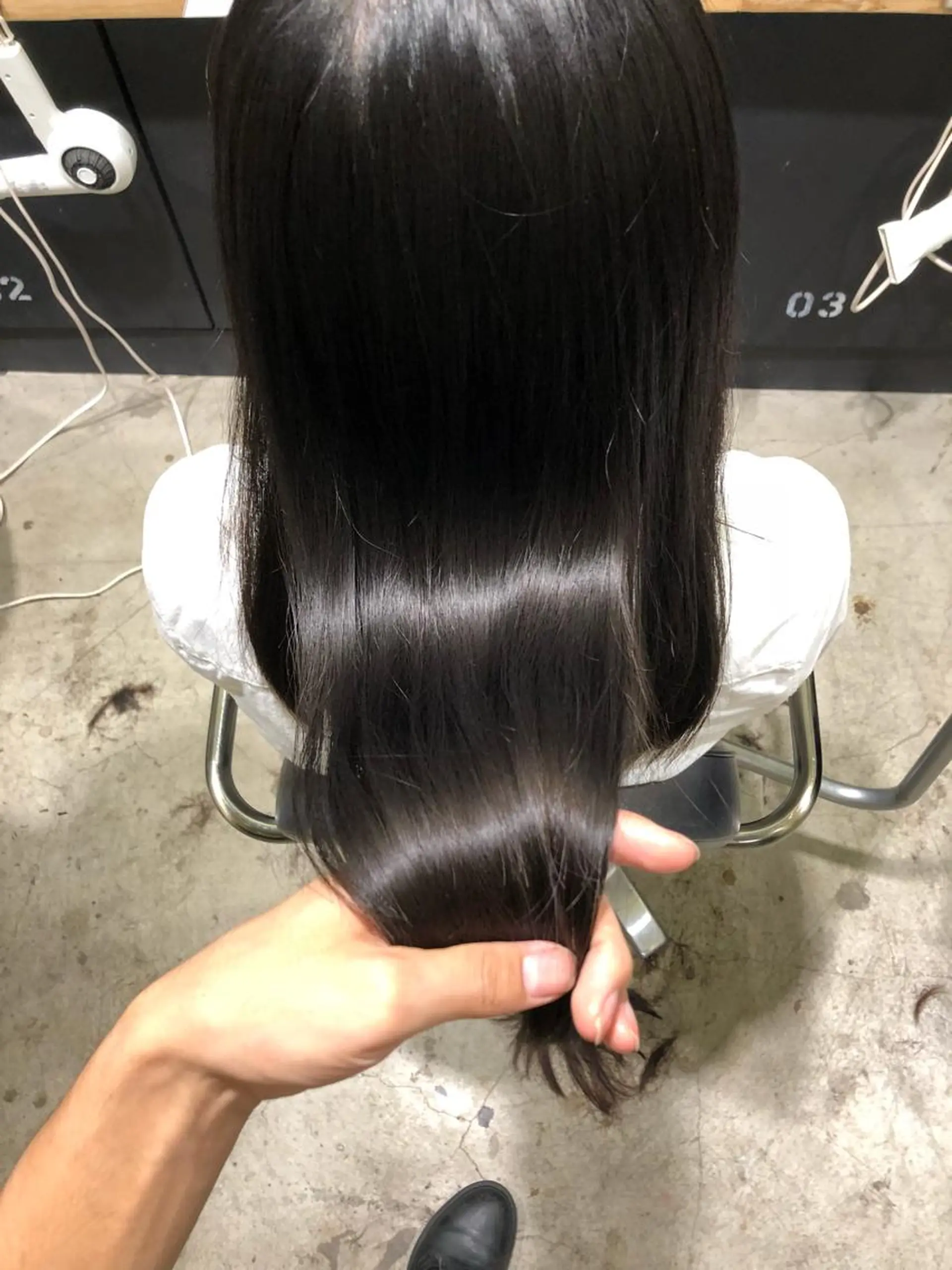 ロング トリートメント カット ヘアカラー 舘野 太嘉宏のヘアスタイル