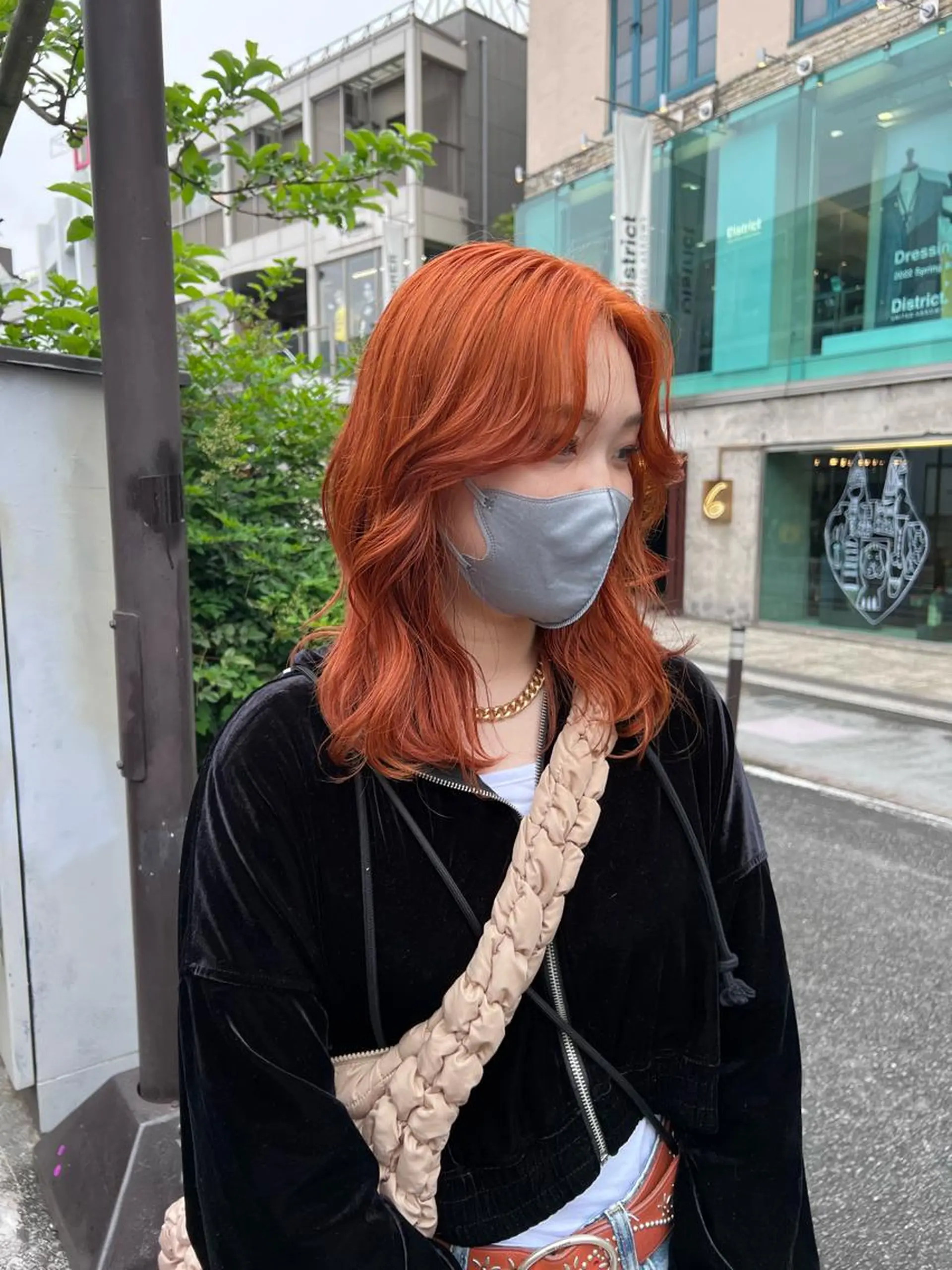 セミロング カラー 🧸ミルクティー🧸 kousei🧸のヘアスタイル