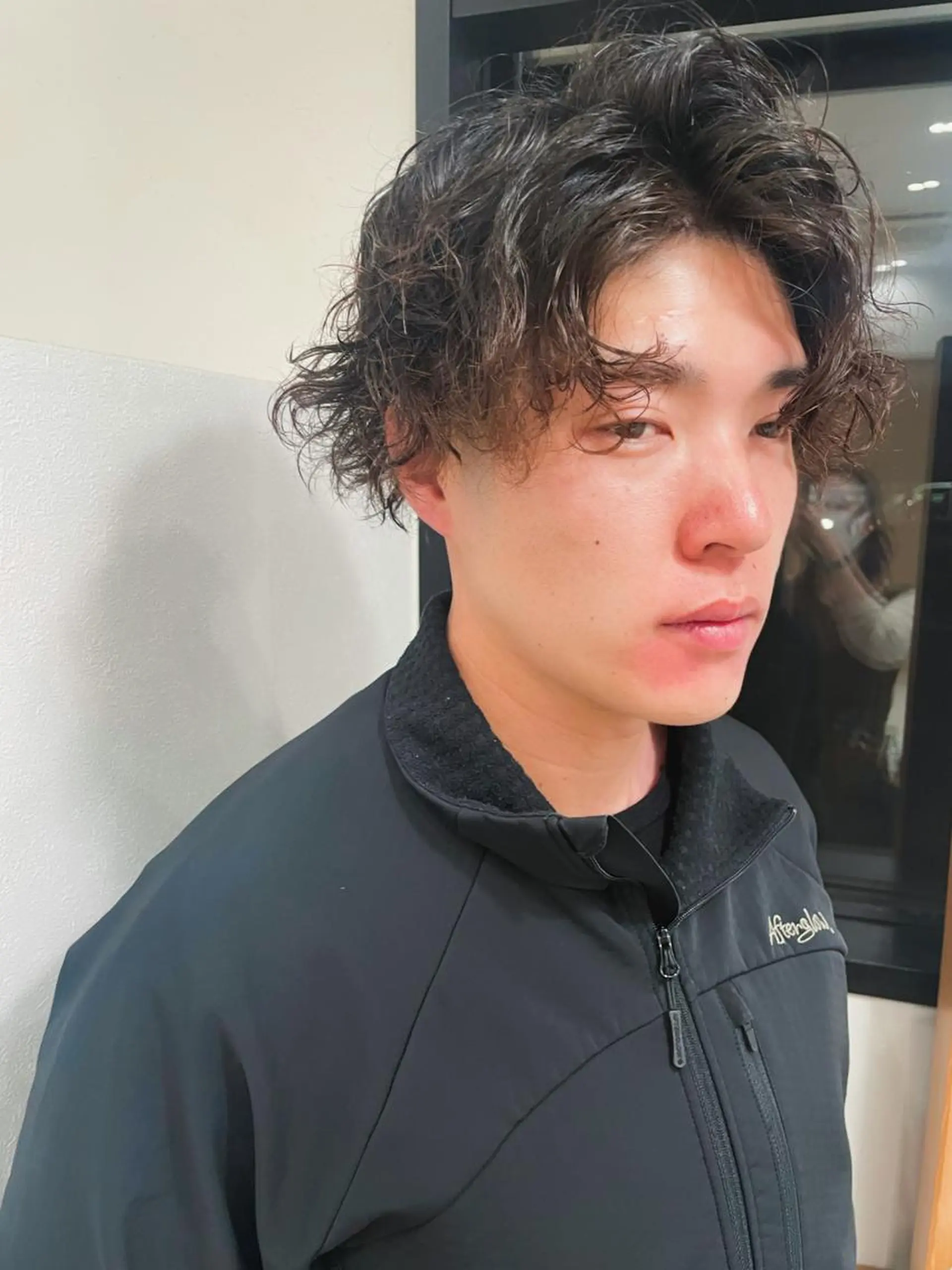 ショート メンズ パーマ saito .のヘアスタイル