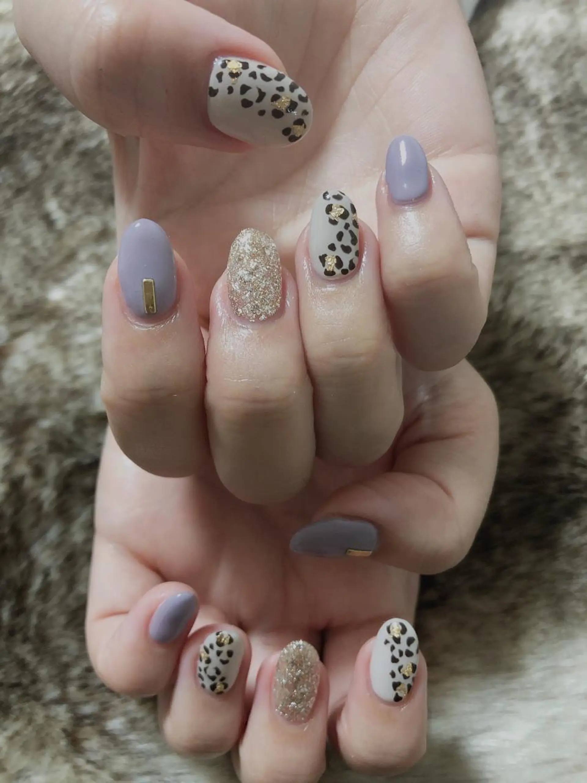 ネイル ブラウン kiki nail 二子玉川のネイルデザイン