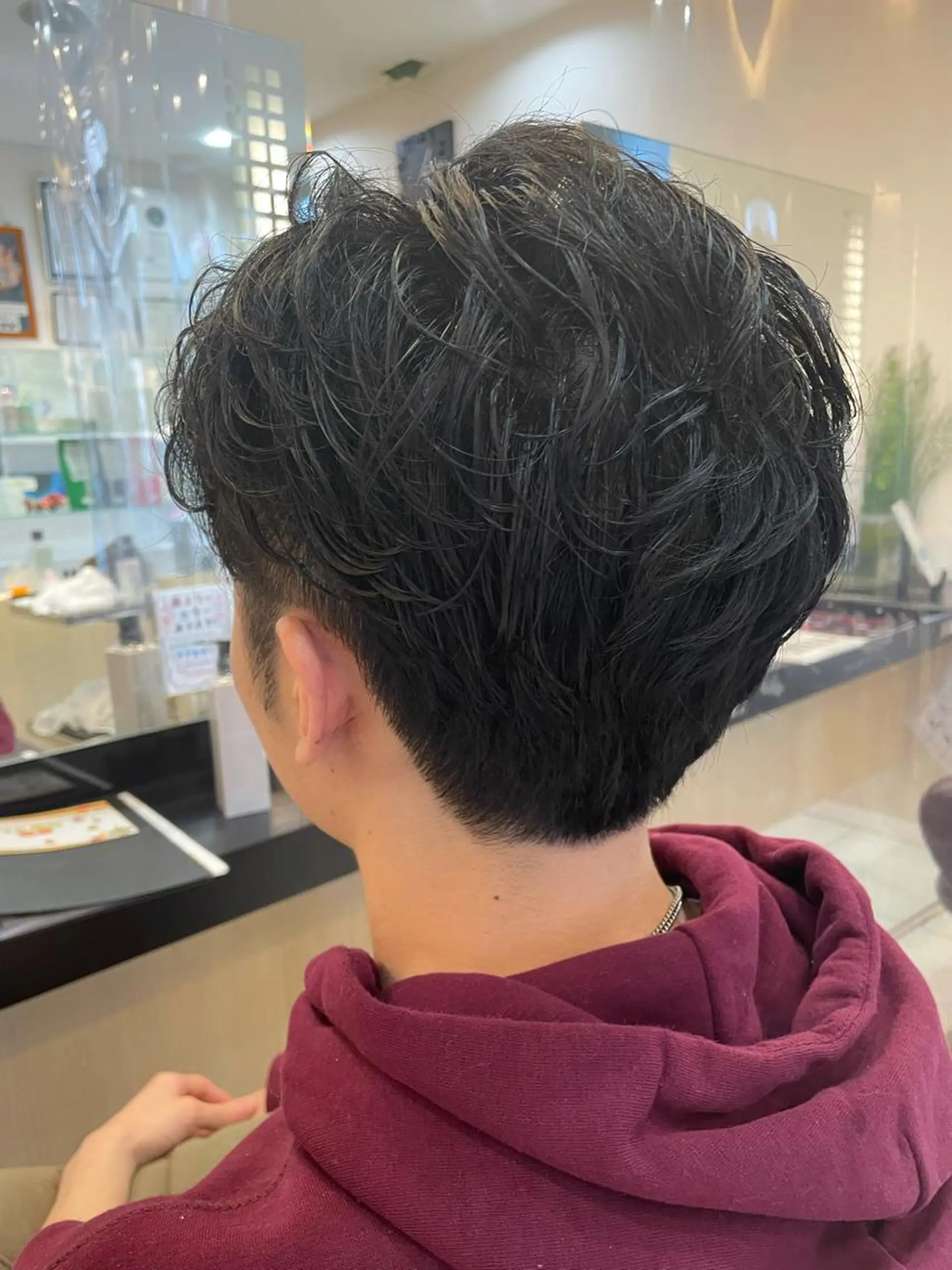 ショート パーマ メンズ リリー /Men's/パーマのヘアスタイル