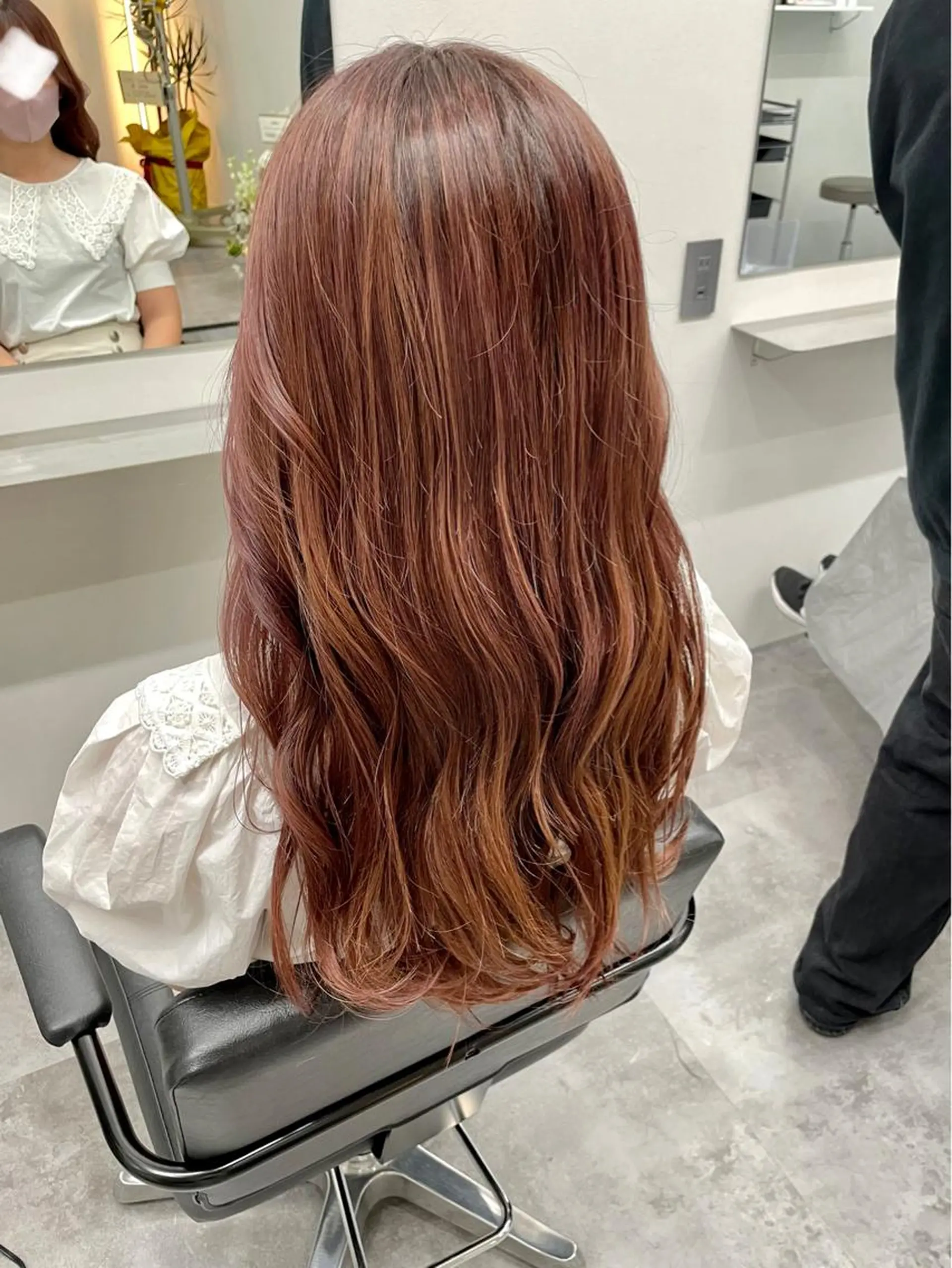 ロング ヘアカラー 韓国ヘア/レイヤー 🇰🇷/艶髪/長橋のヘアスタイル