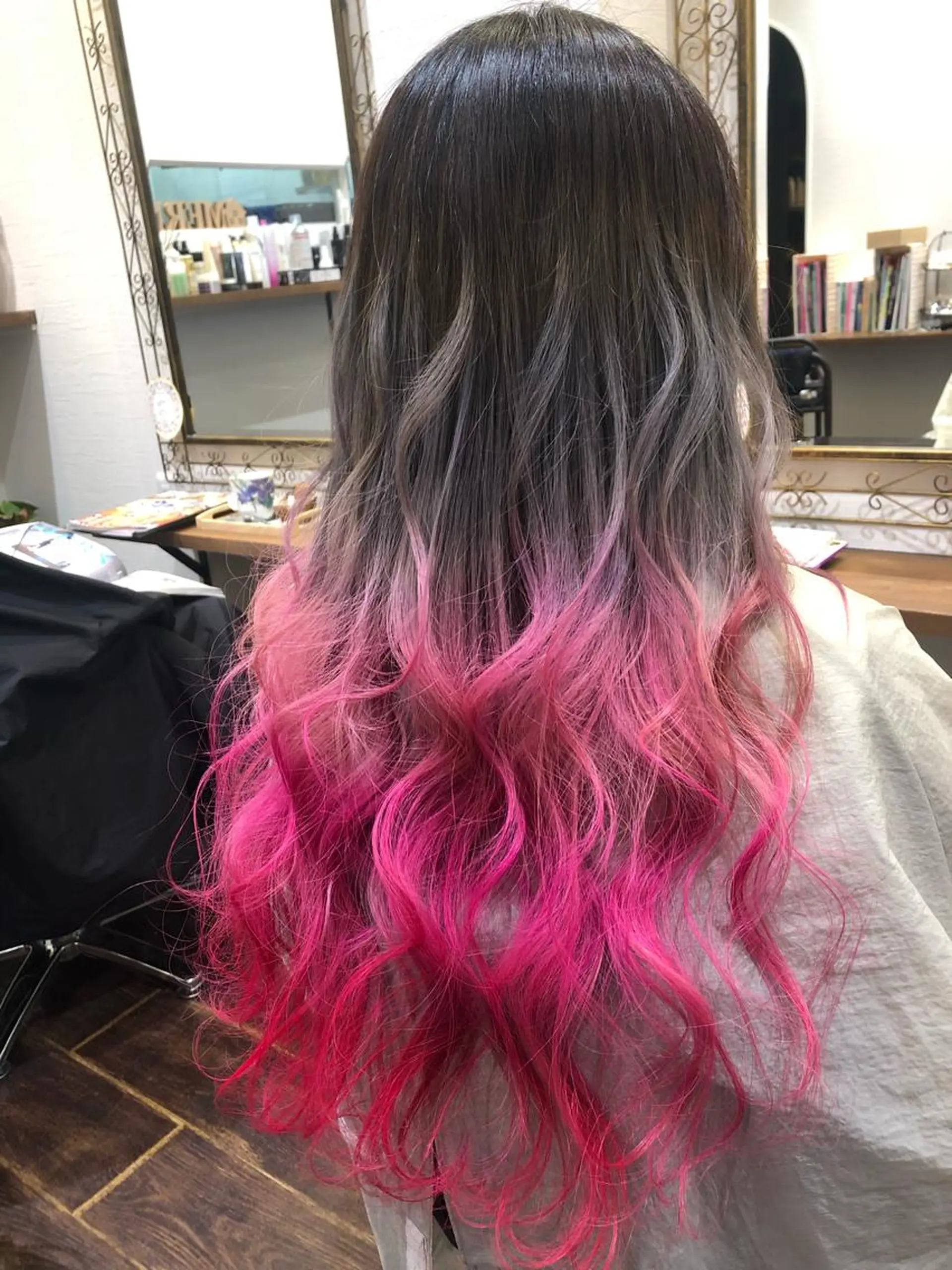 ロング 皆巳 達郎のヘアスタイル