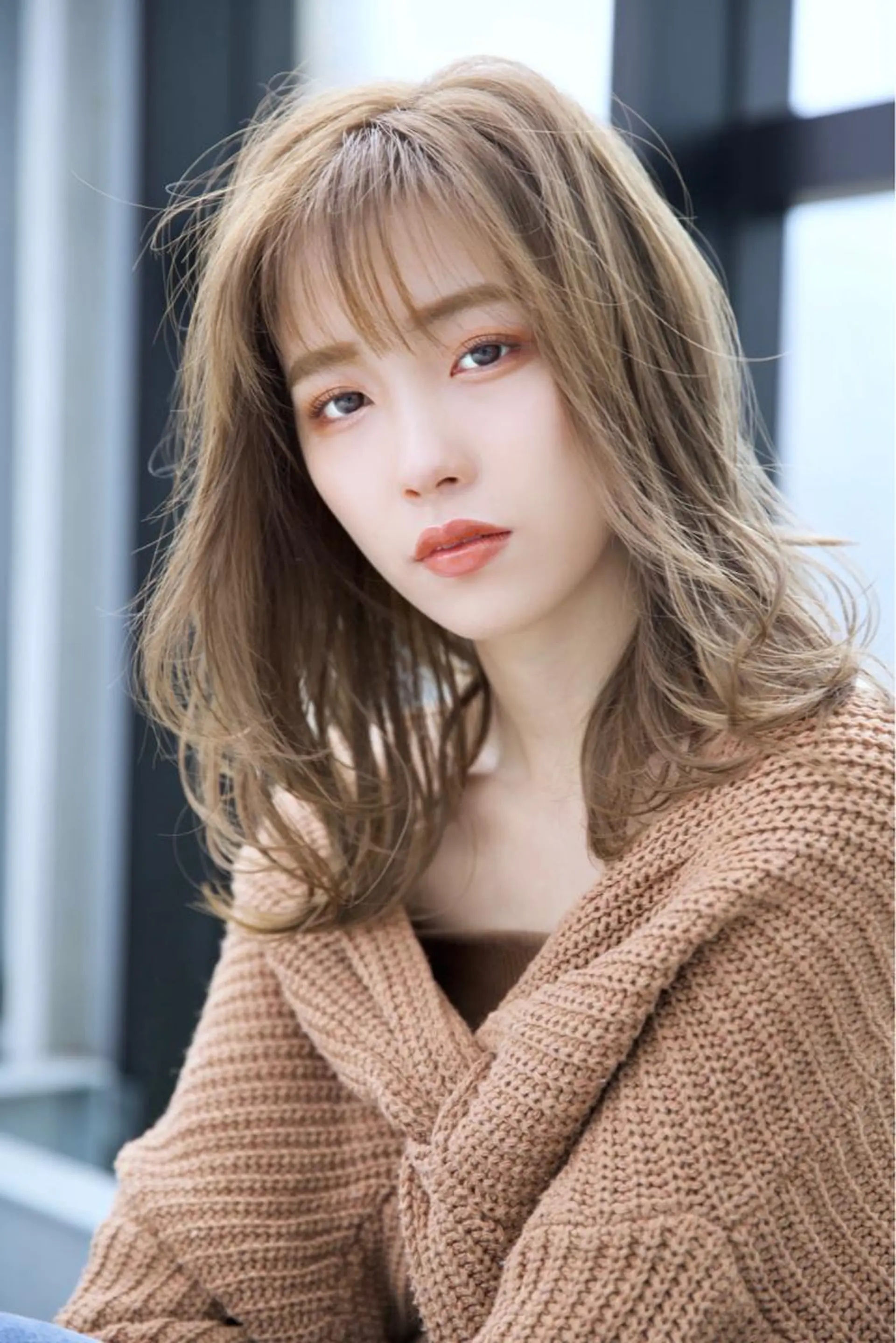 ミディアム カラー 神野 雅樹のヘアスタイル