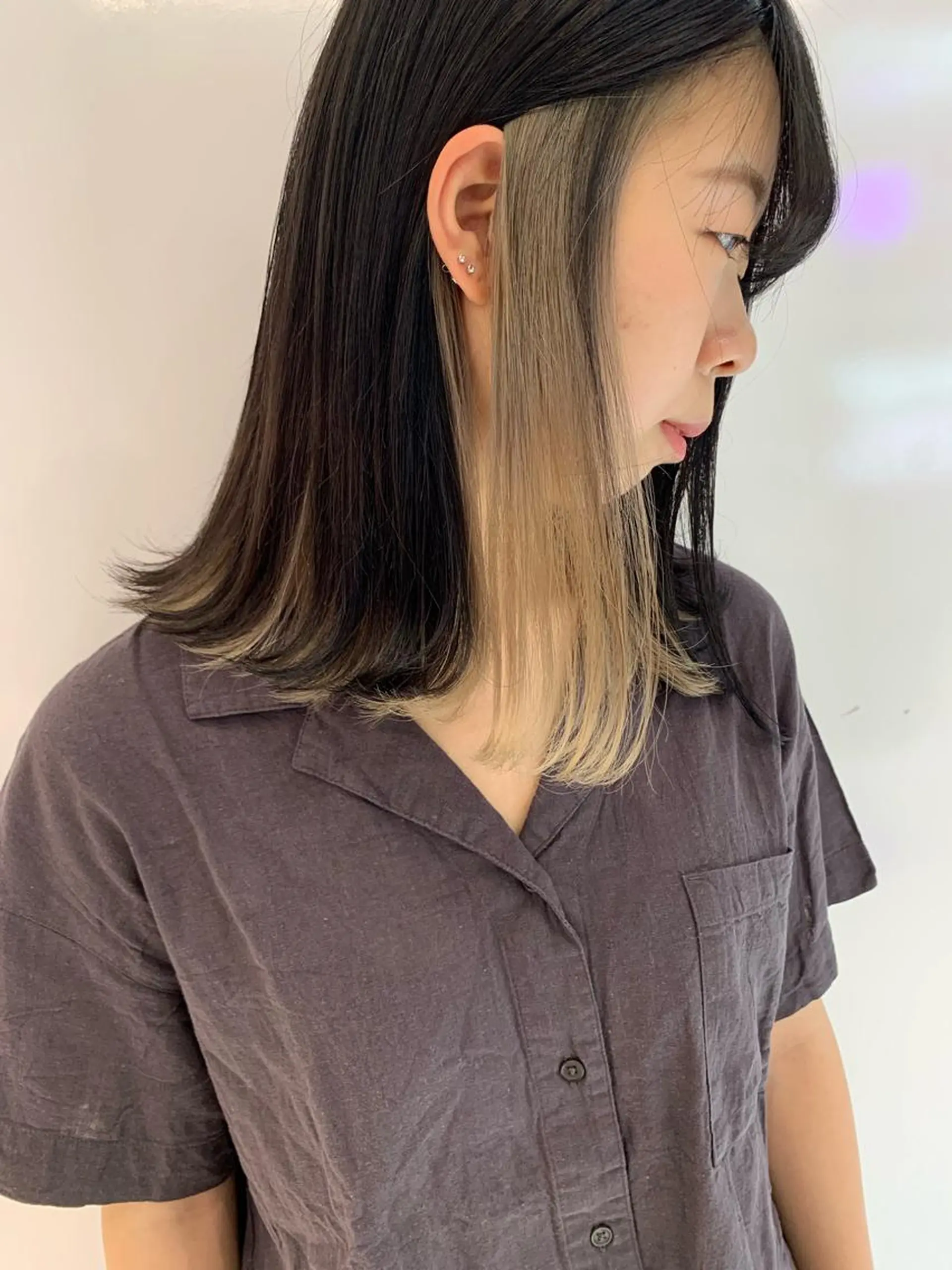 ミディアム カラー ヘアカラー トリートメント share salon JAM 吉祥寺所属・レイヤー/ブリーチ HIKARU ♡のヘアスタイル