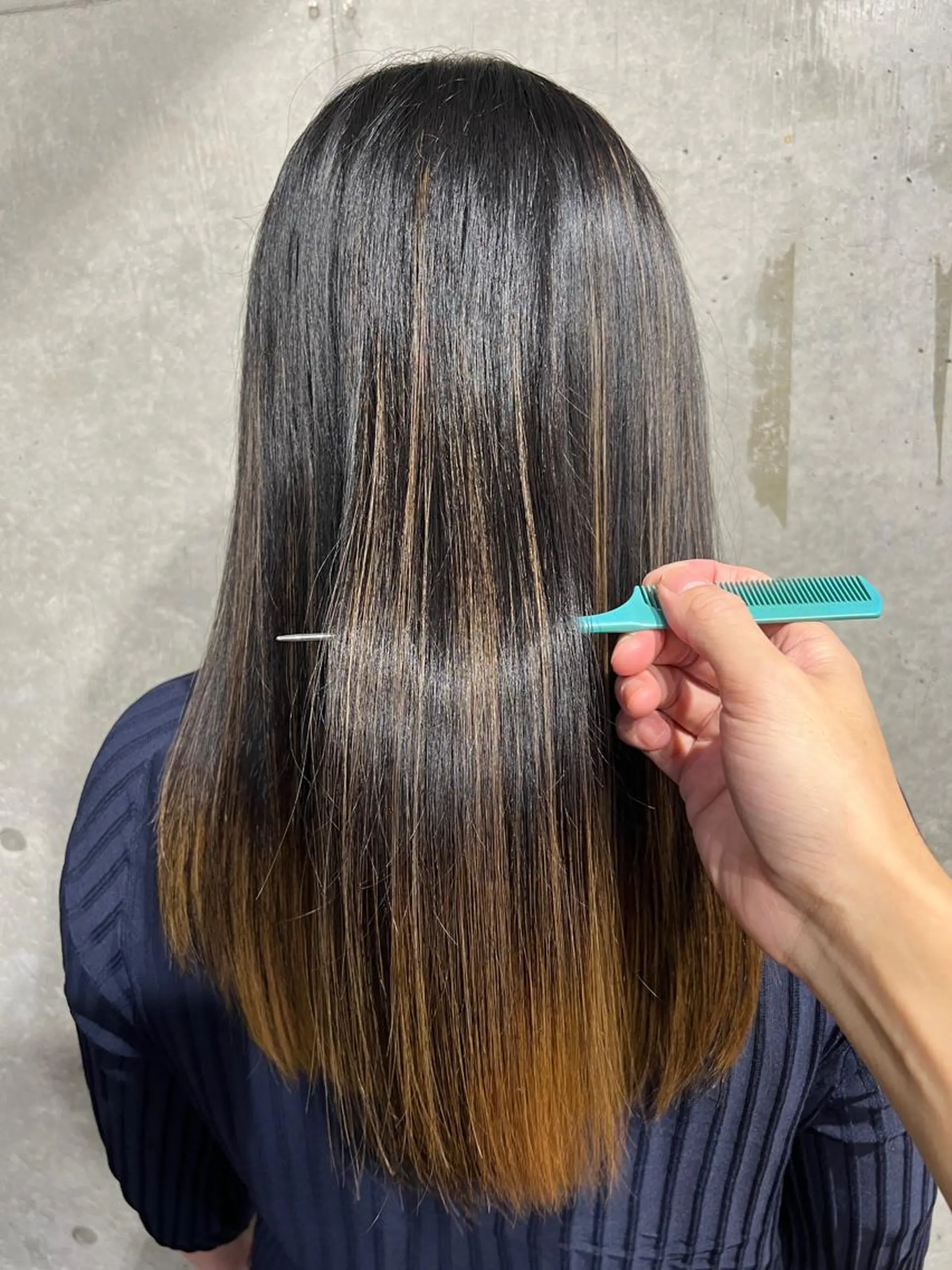 ロング カラー WISTERIA ANNEX 銀座【ウィステリア アネックス】所属・髪質改善 スペシャリストのヘアスタイル