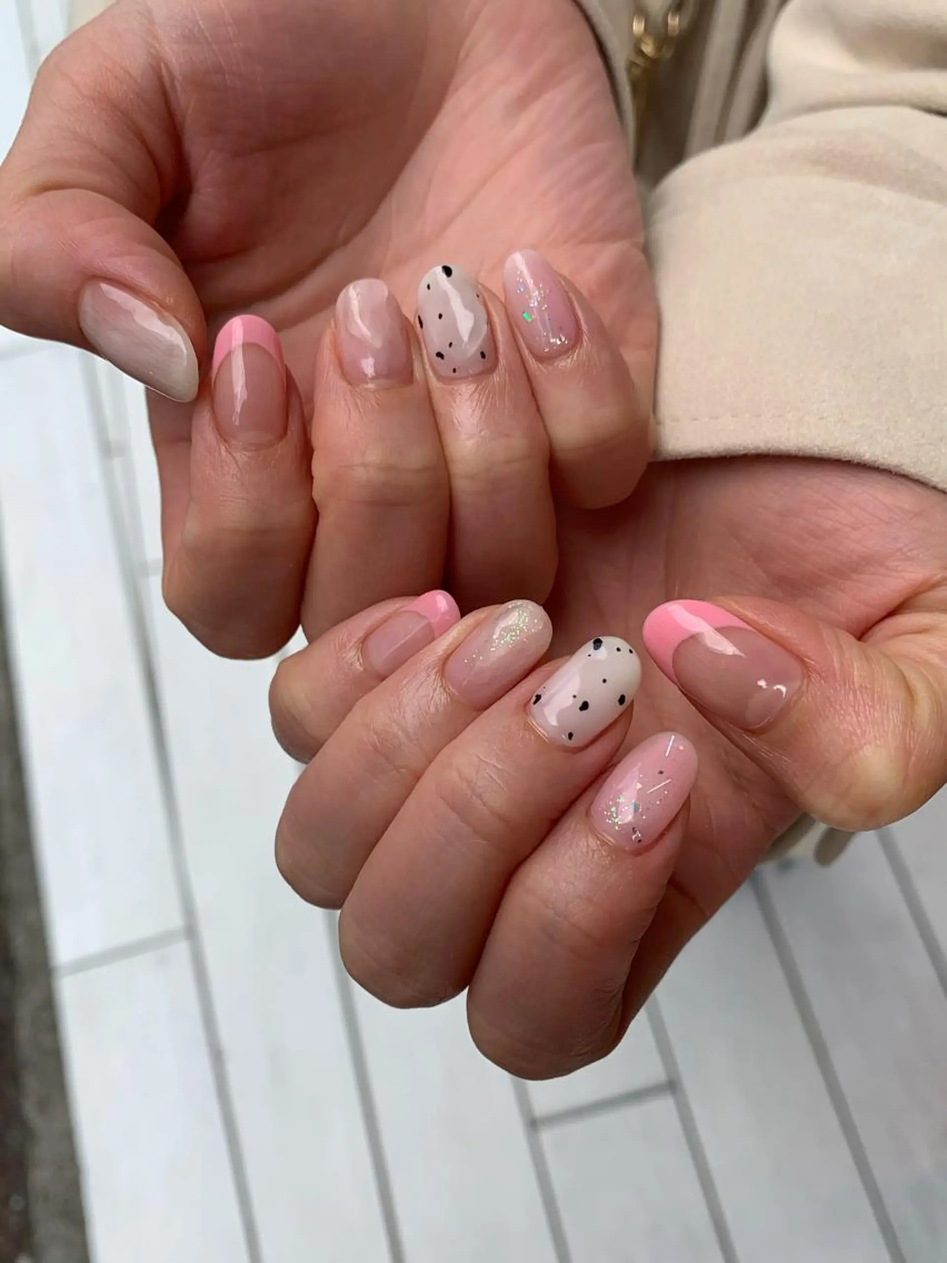 ネイル 持ち込み ハンドネイル 鈴木 まゆのネイルデザイン