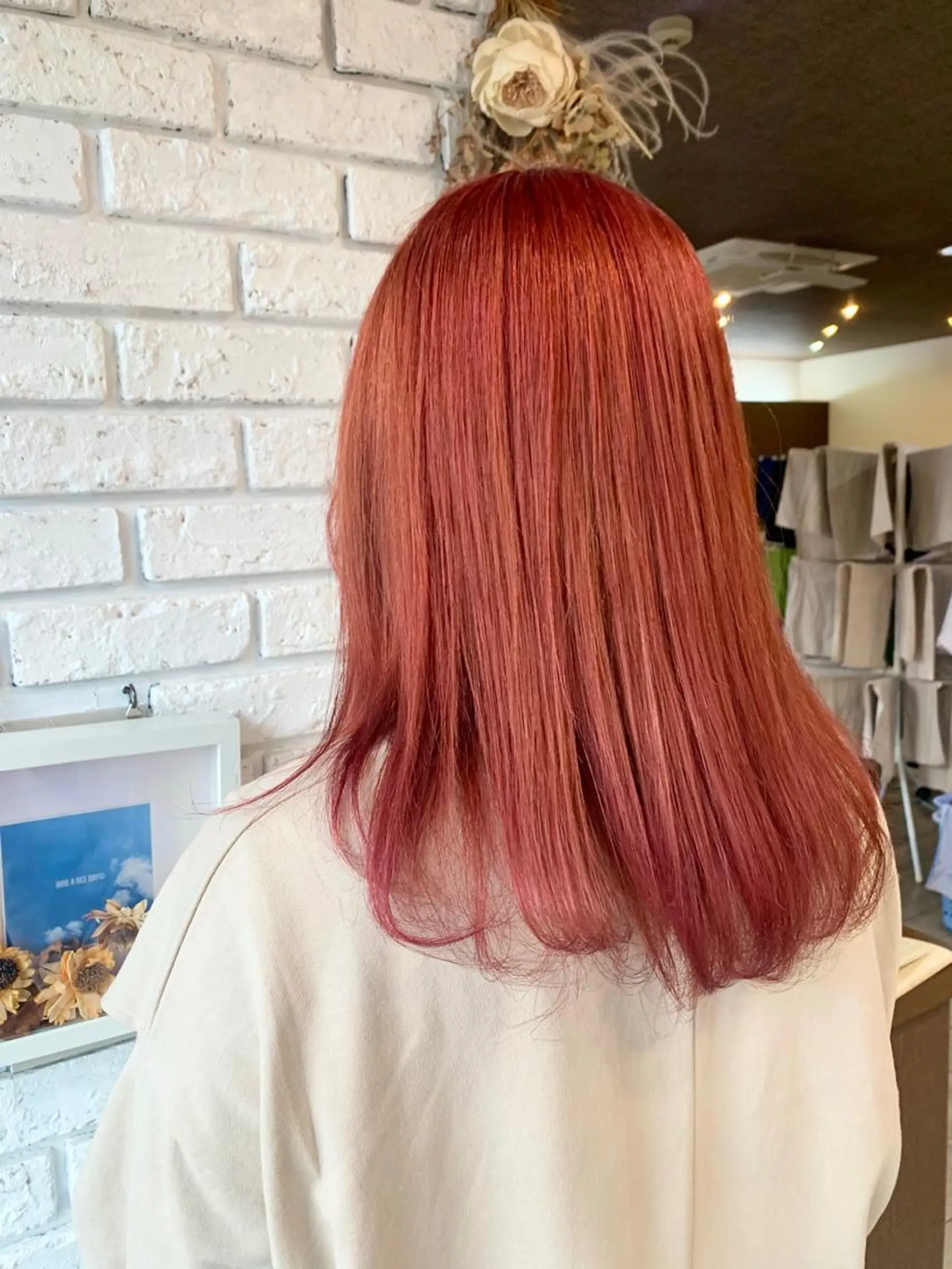 セミロング カラー ヘアアレンジ 🎀ヒシダアキ /taboo🎀のヘアスタイル