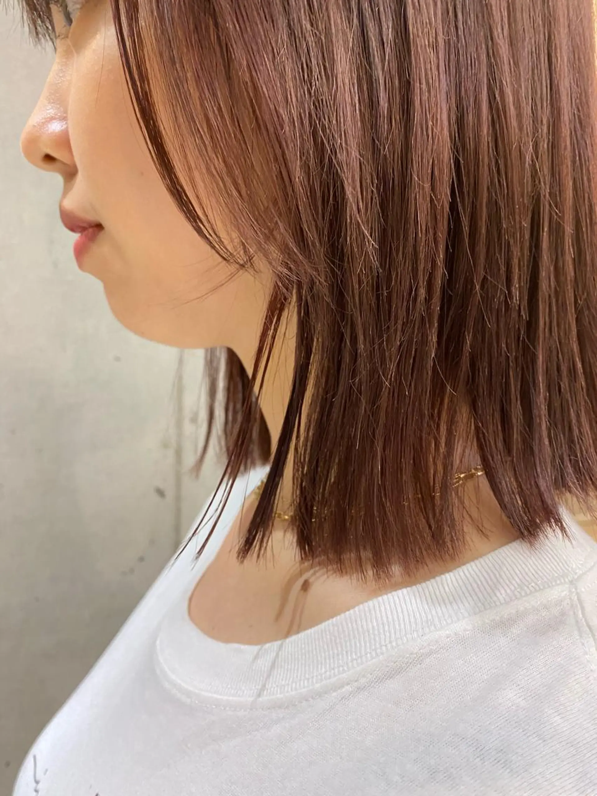 ミディアム カラー 透明感カラー 🩰asumiのヘアスタイル