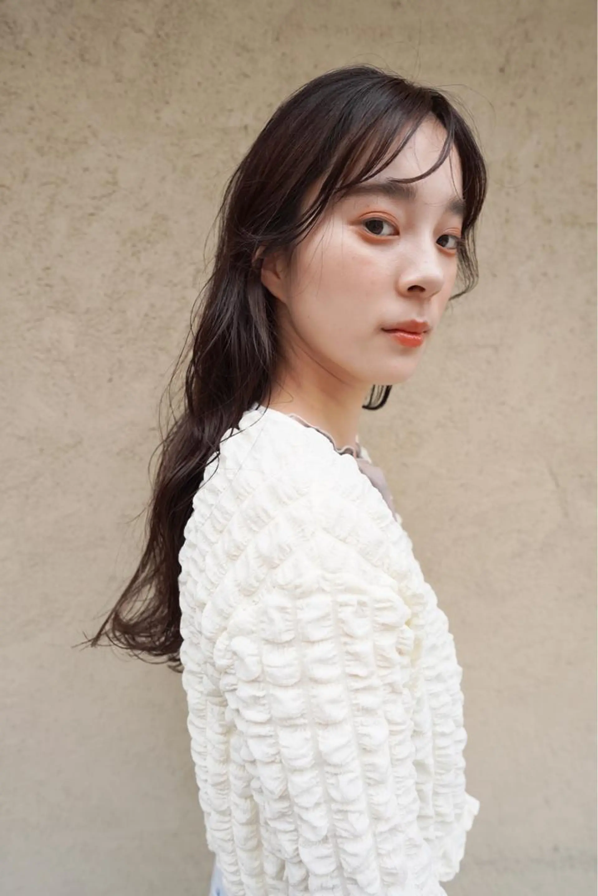 ロング ヘアカラー トリートメント THE MAISONのヘアスタイル
