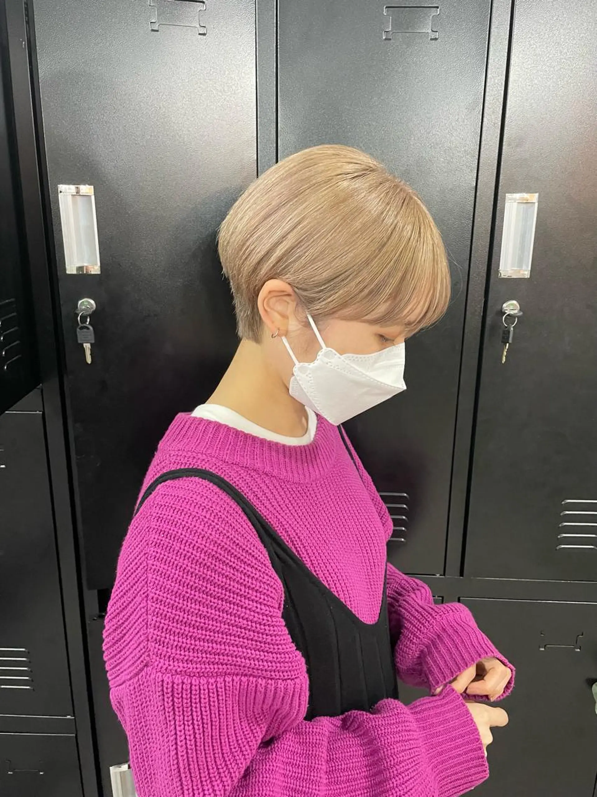 ショート カラー パーマ ヘアアレンジ メンズ キッズ ネイル マツエク・マツパ アイブロウ メンズバレイヤージュ メンズブリーチ メンズハイライト メンズインナーカラー メンズ韓国風 eir心斎橋店所属・心斎橋/ハイトーン/ RENのヘアスタイル