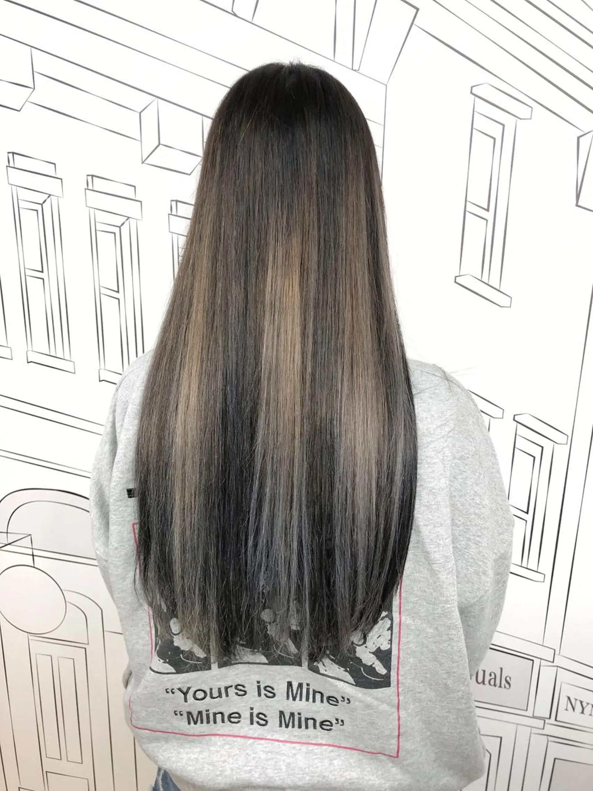 ロング カラー レイヤー⭐️カラー ⭐️平川雅史のヘアスタイル