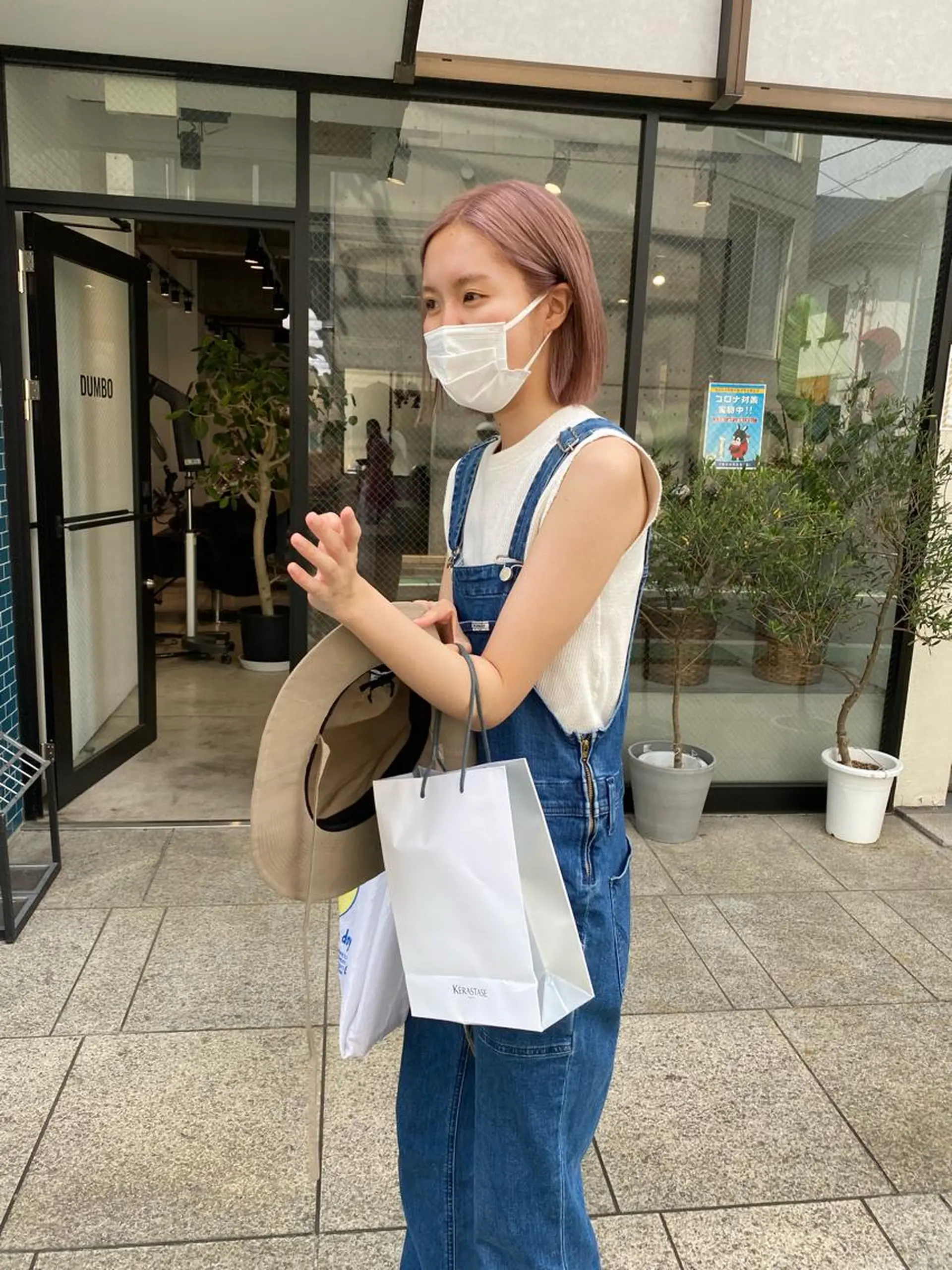 ミディアム カラー パーマ ヘアアレンジ メンズ キッズ ネイル マツエク・マツパ メンズハイトーン ブロンド ハイトーンカラー ピンクカラー カラーマツエク パーマスタイル🔅 sayacaのヘアスタイル