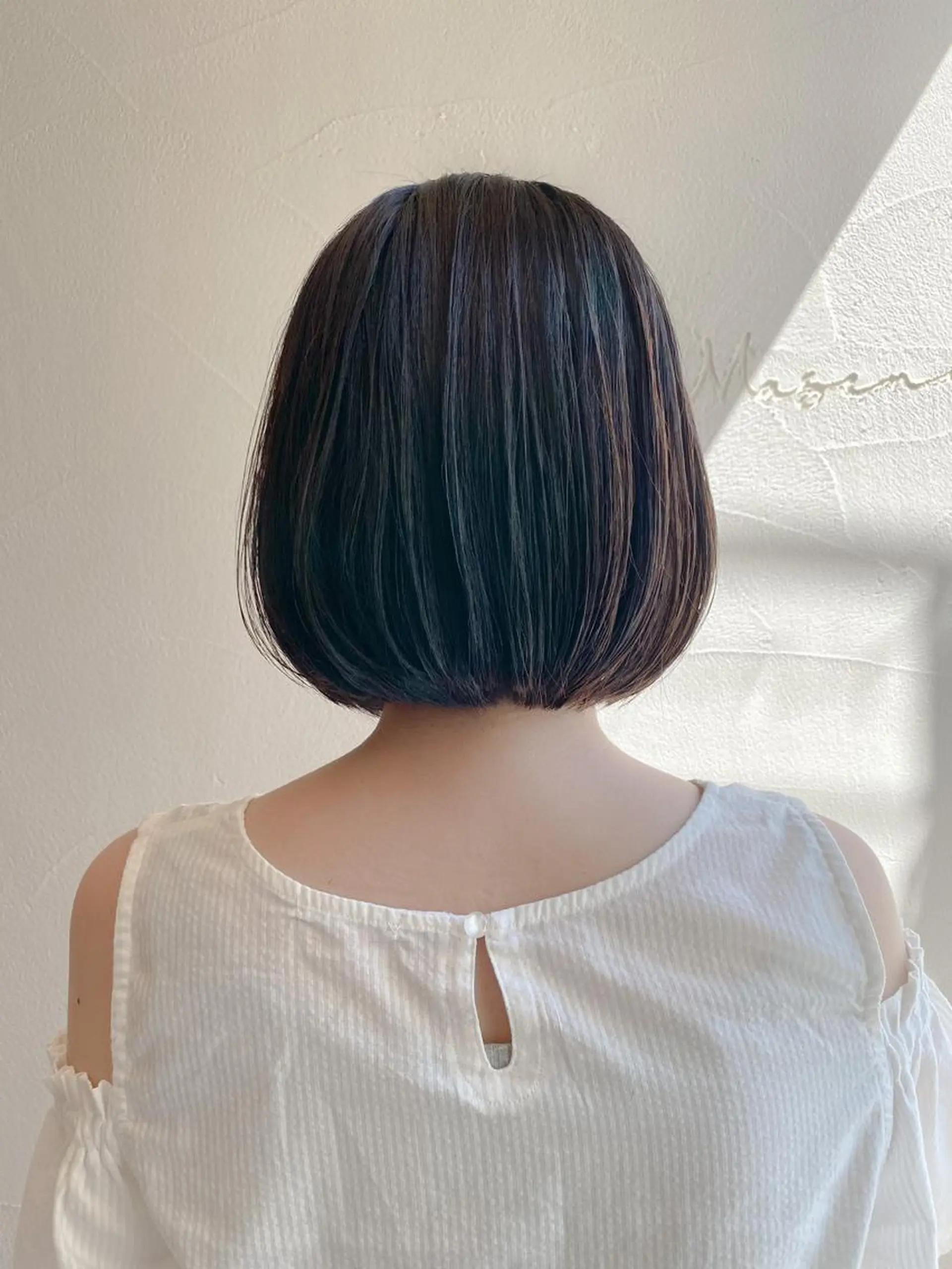 ショート カラー 透明感カラー ボブ カット ヘアカラー トリートメント Masena所属・Director 🌈中川慎之介のヘアスタイル