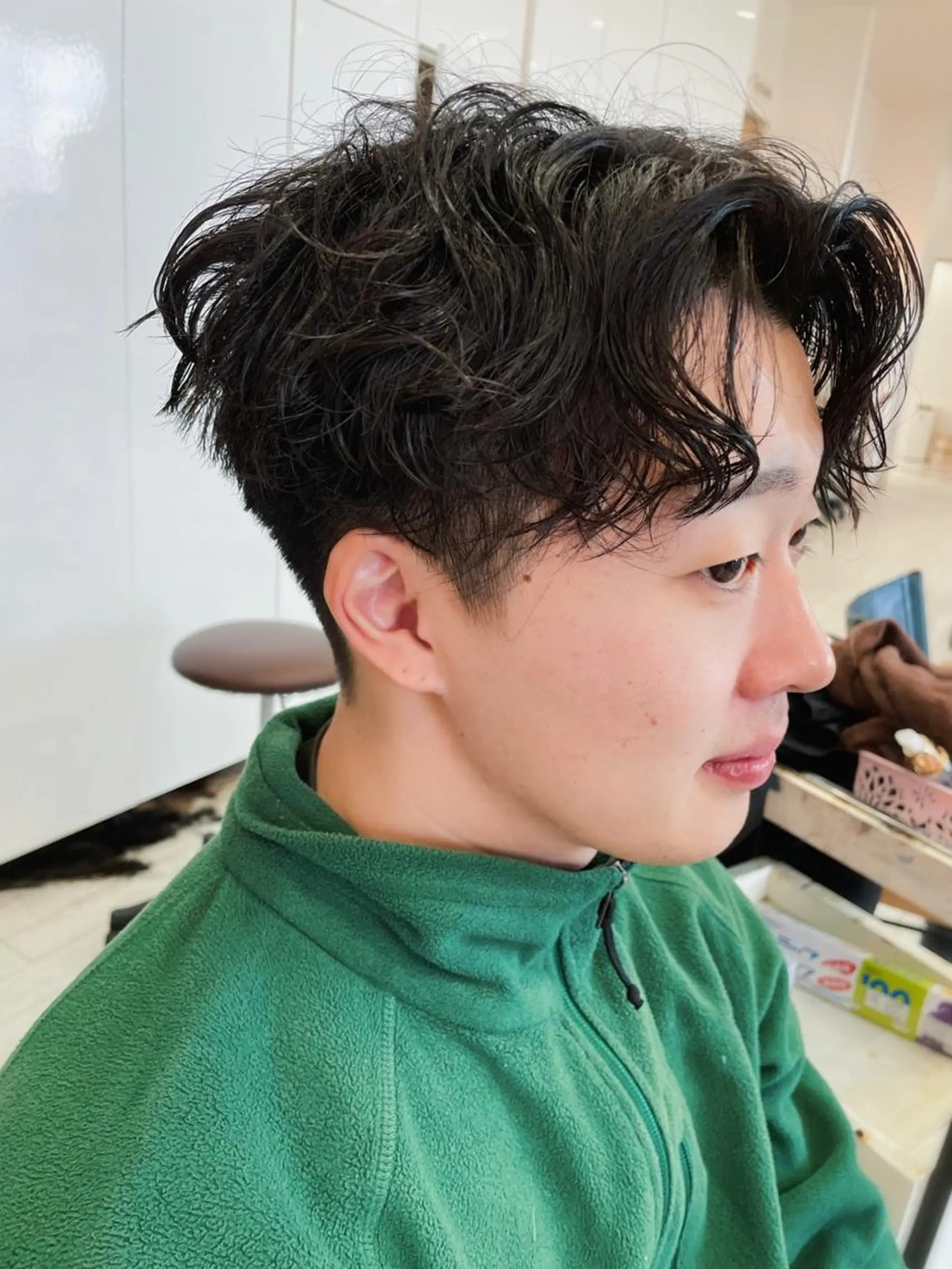 ショート パーマ メンズ saito .のヘアスタイル