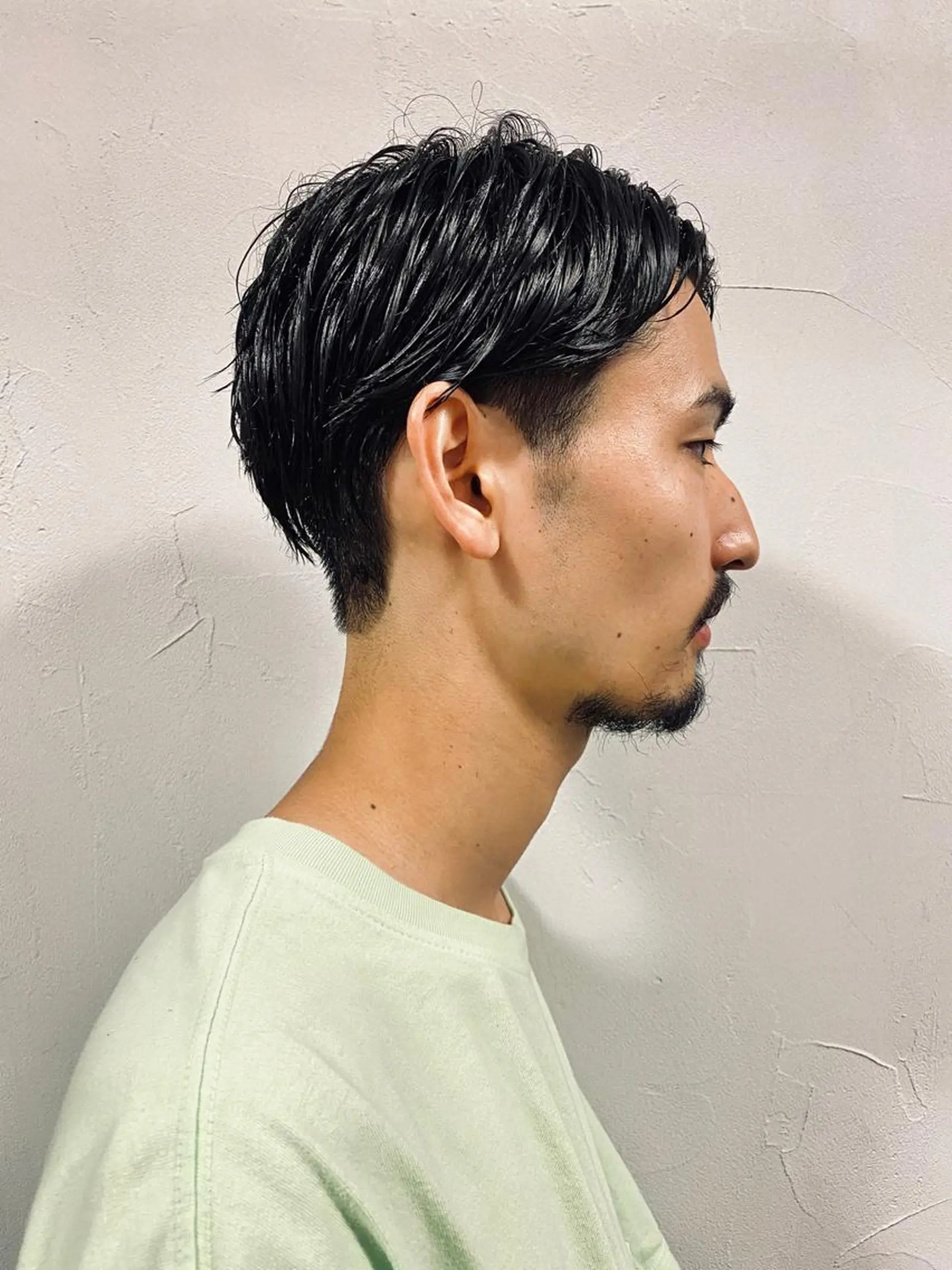 メンズ センターパート devellope所属・宮腰 瑠果のヘアスタイル