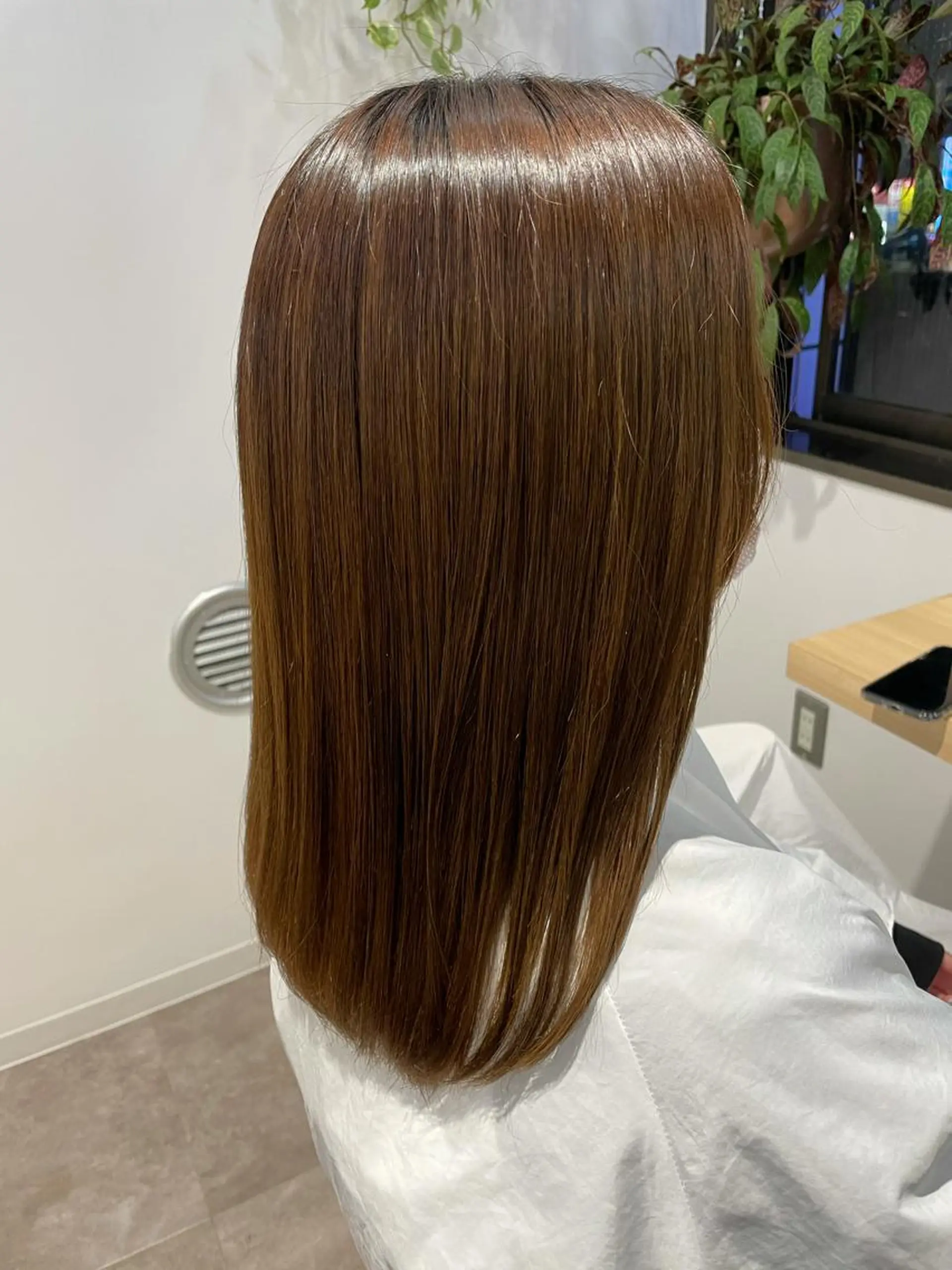 セミロング 縮毛矯正 🌿AMANE🌿 sakiのヘアスタイル