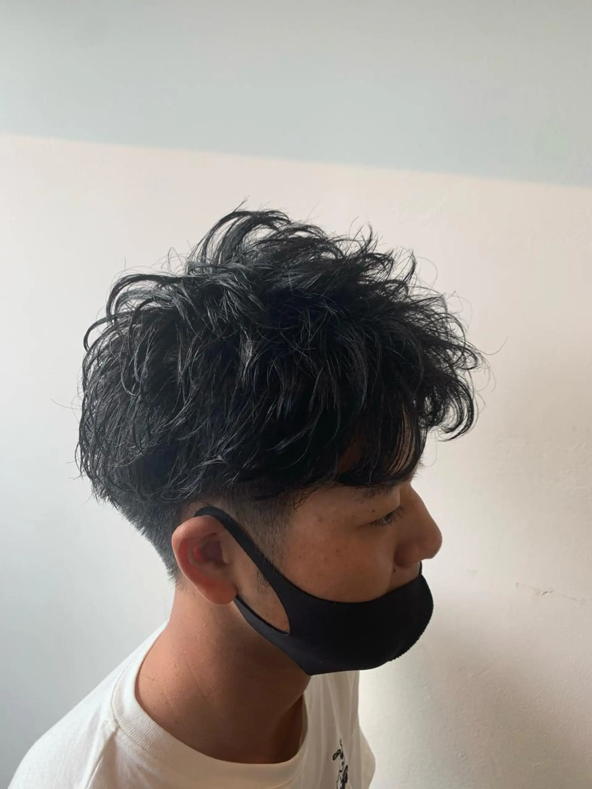 ショート カット パーマ トリートメント ヘッドスパ ヘアセット 山口 竣也のヘアスタイル