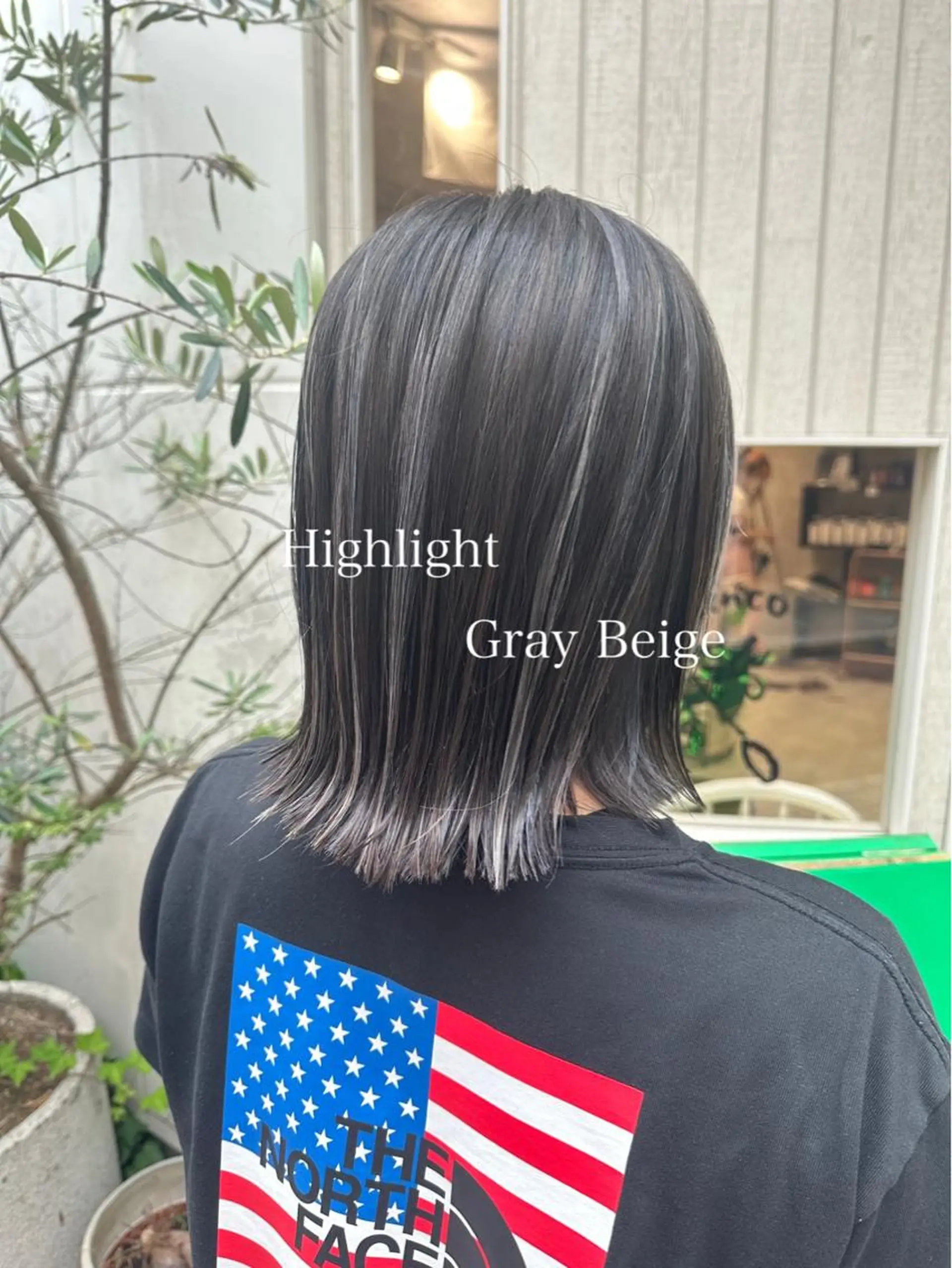 ショート カラー ブリーチ ダブルカラー グラデーションカラー グレージュ ハイライトカラー 💈Blanco💈 カラー&ケア🌈のヘアスタイル