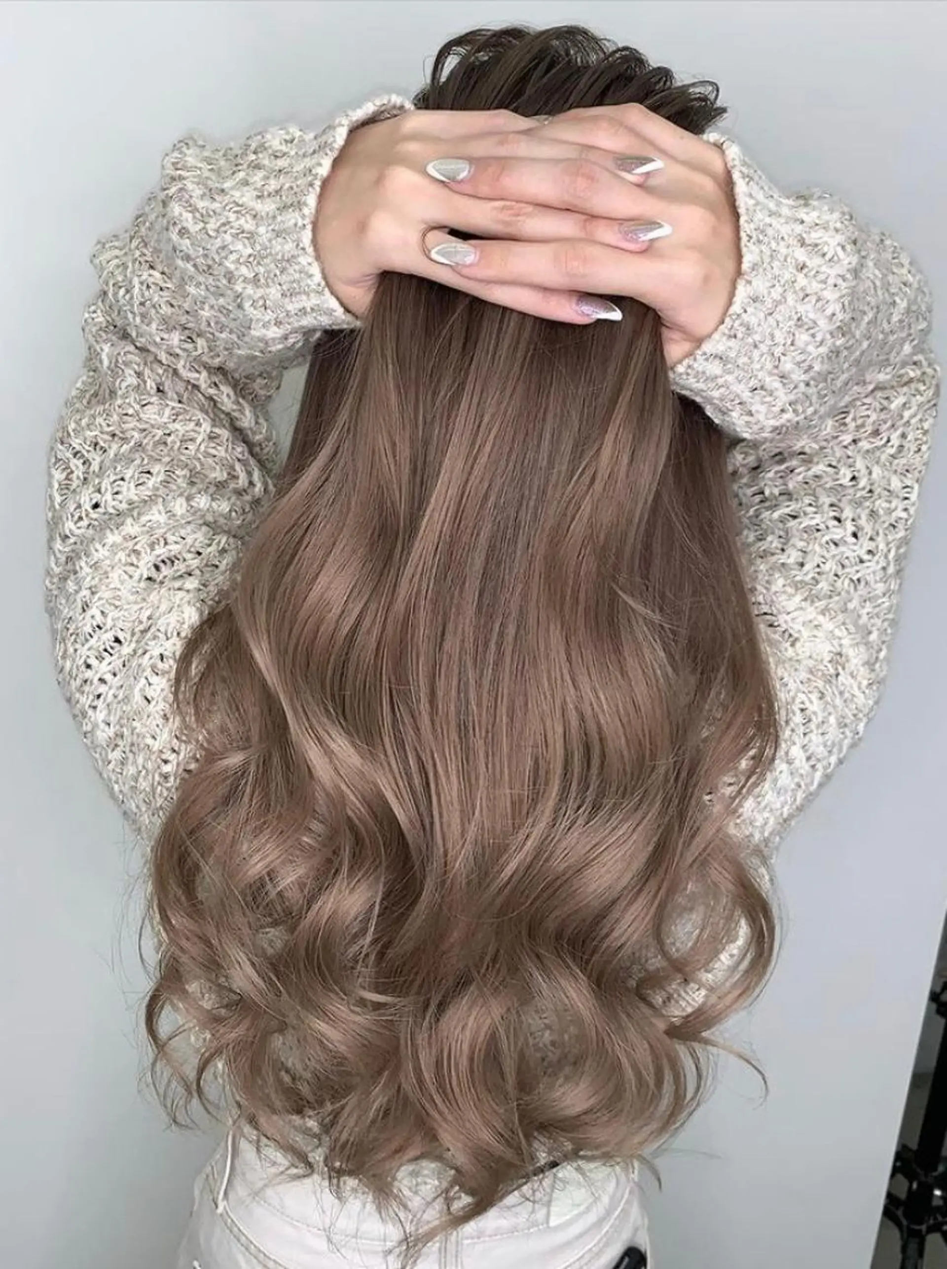 ロング カラー ベージュカラー ダブルカラー Roid 代表✨HIROのヘアスタイル