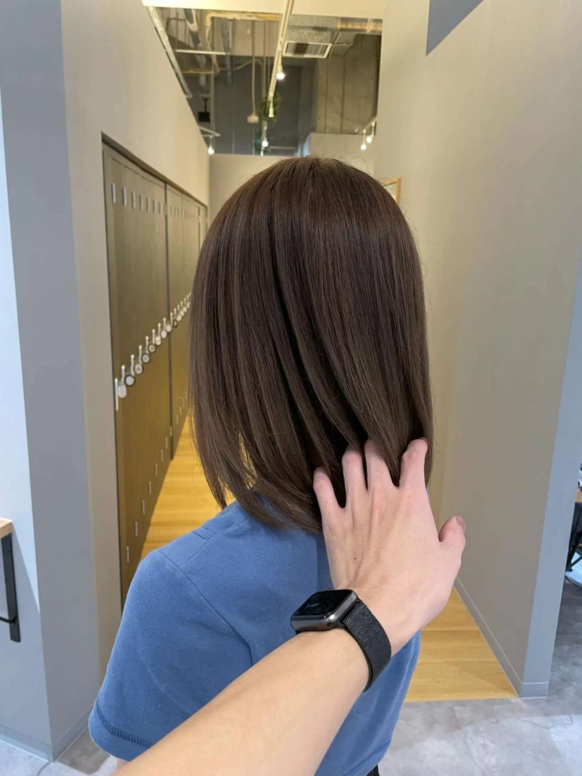 ミディアム カラー Defi梅田 岡 宗杜のヘアスタイル