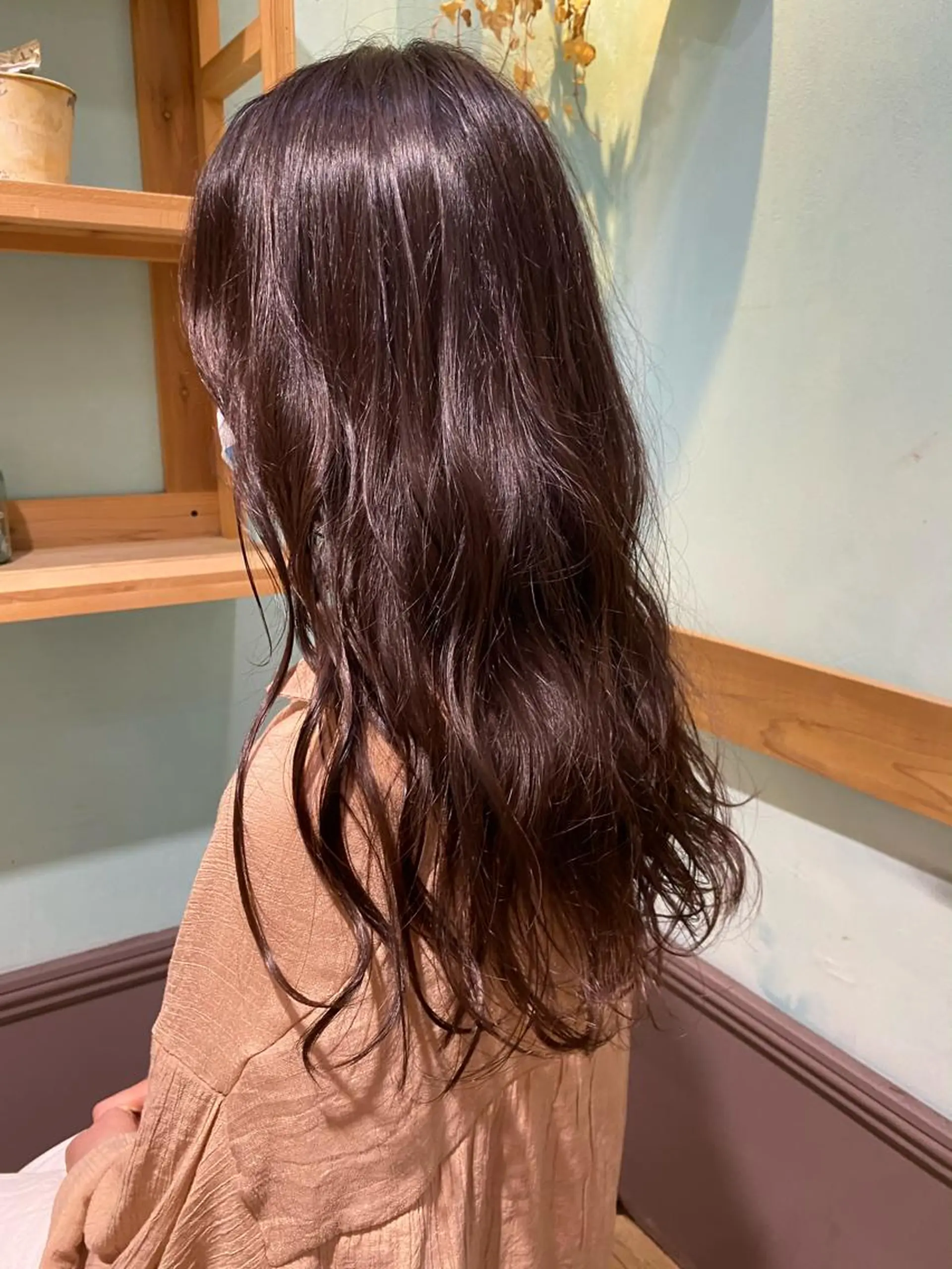 ロング カラー 店長　ショート& パーマ　坂本のヘアスタイル