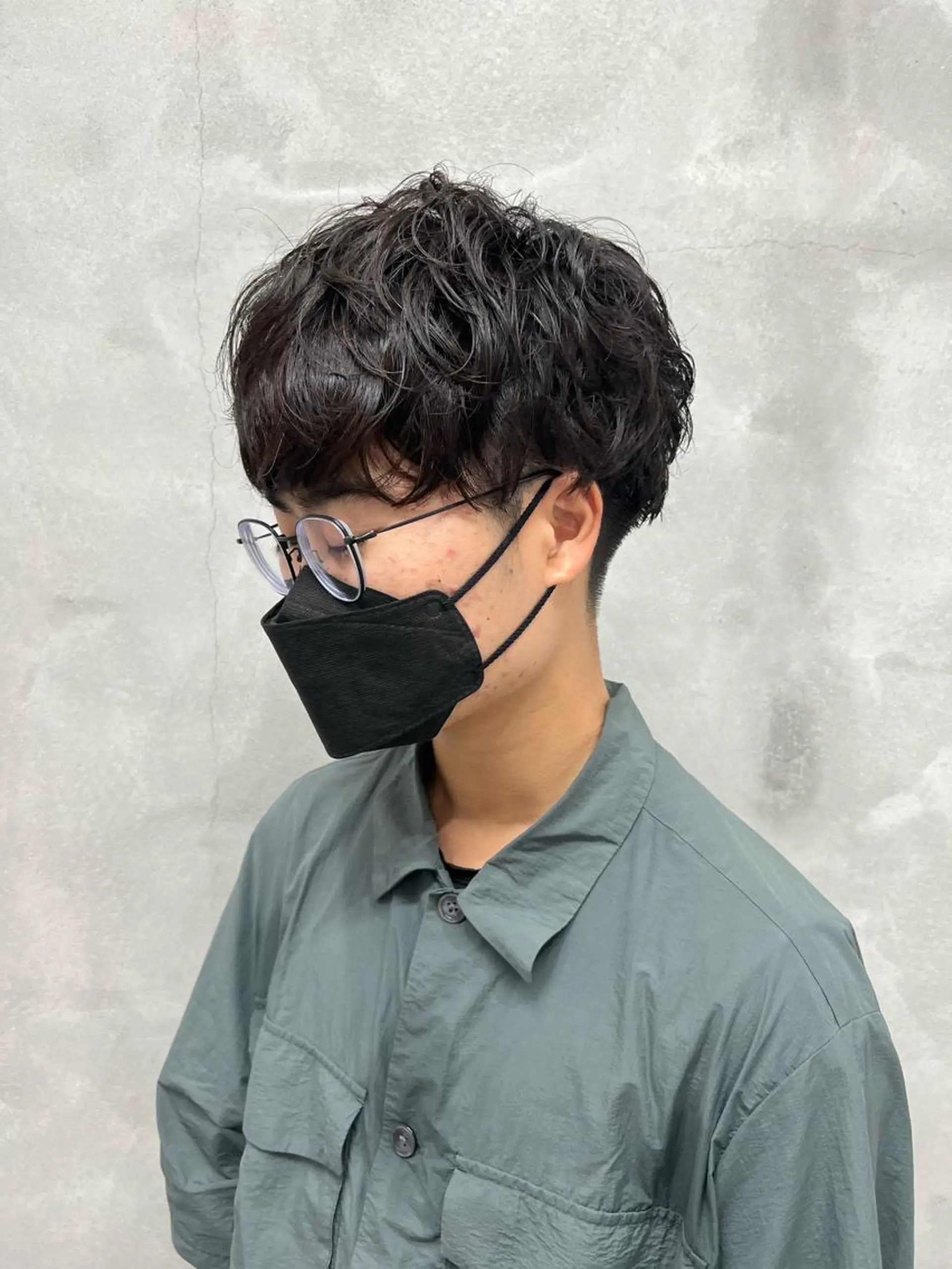 ショート カット パーマ 村山 豪歩のヘアスタイル