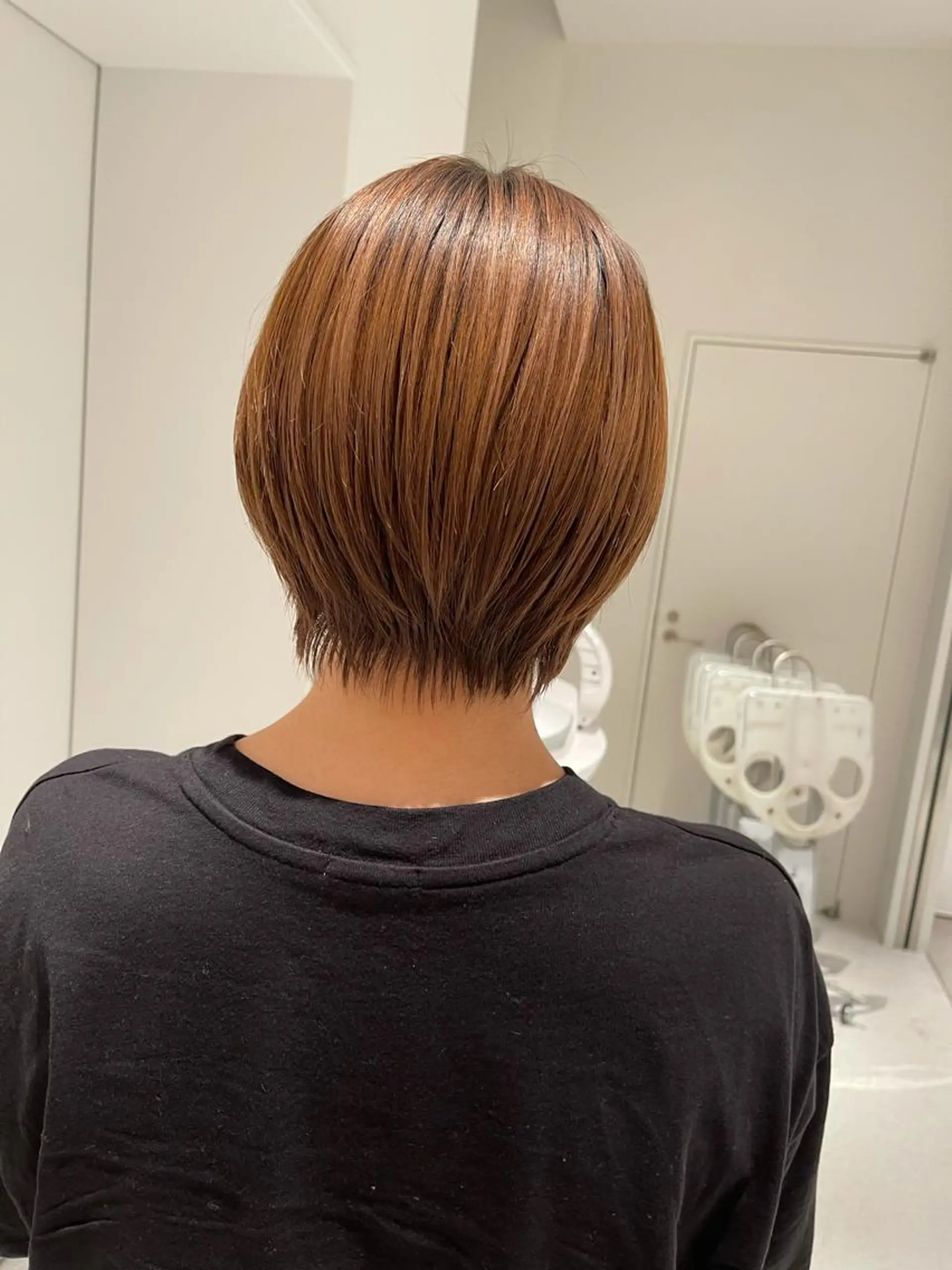 ショート ボブパーマ ウルフパーマのヘアスタイル