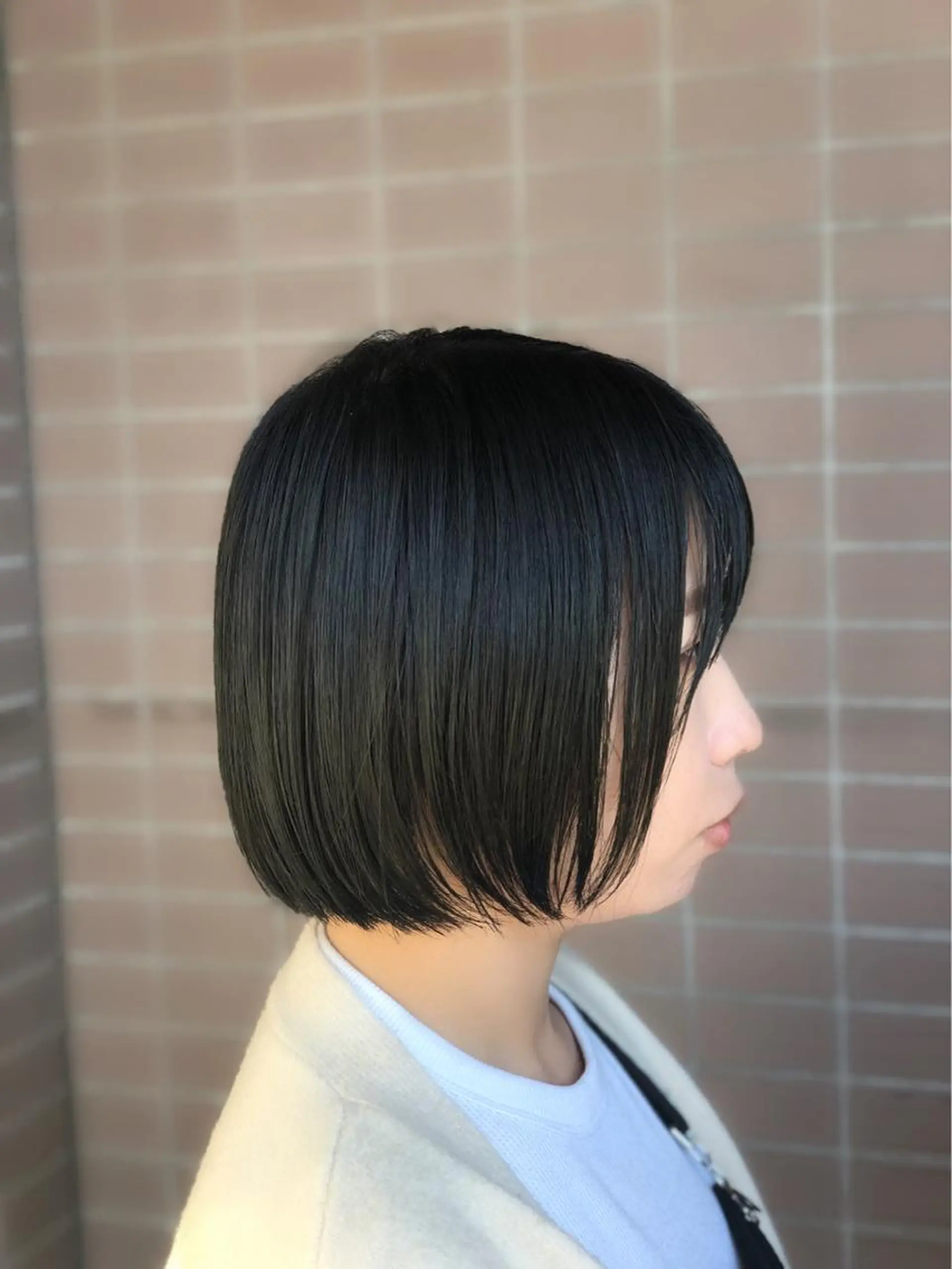 ショート ボブ カット ヘアカラー トリートメント uti所属・菊池 幹のヘアスタイル