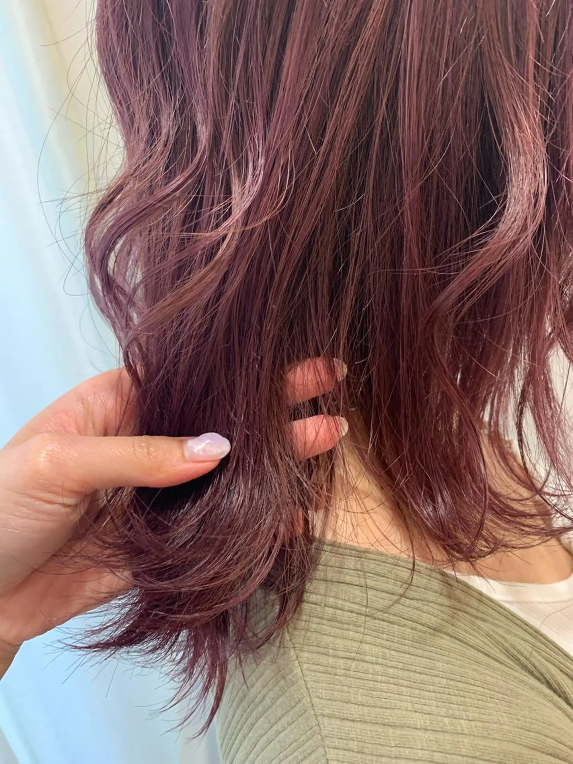 カラー ヘアカラー トリートメント ボブ🍊暖色カラー 浅草【Bob美容師】のヘアスタイル