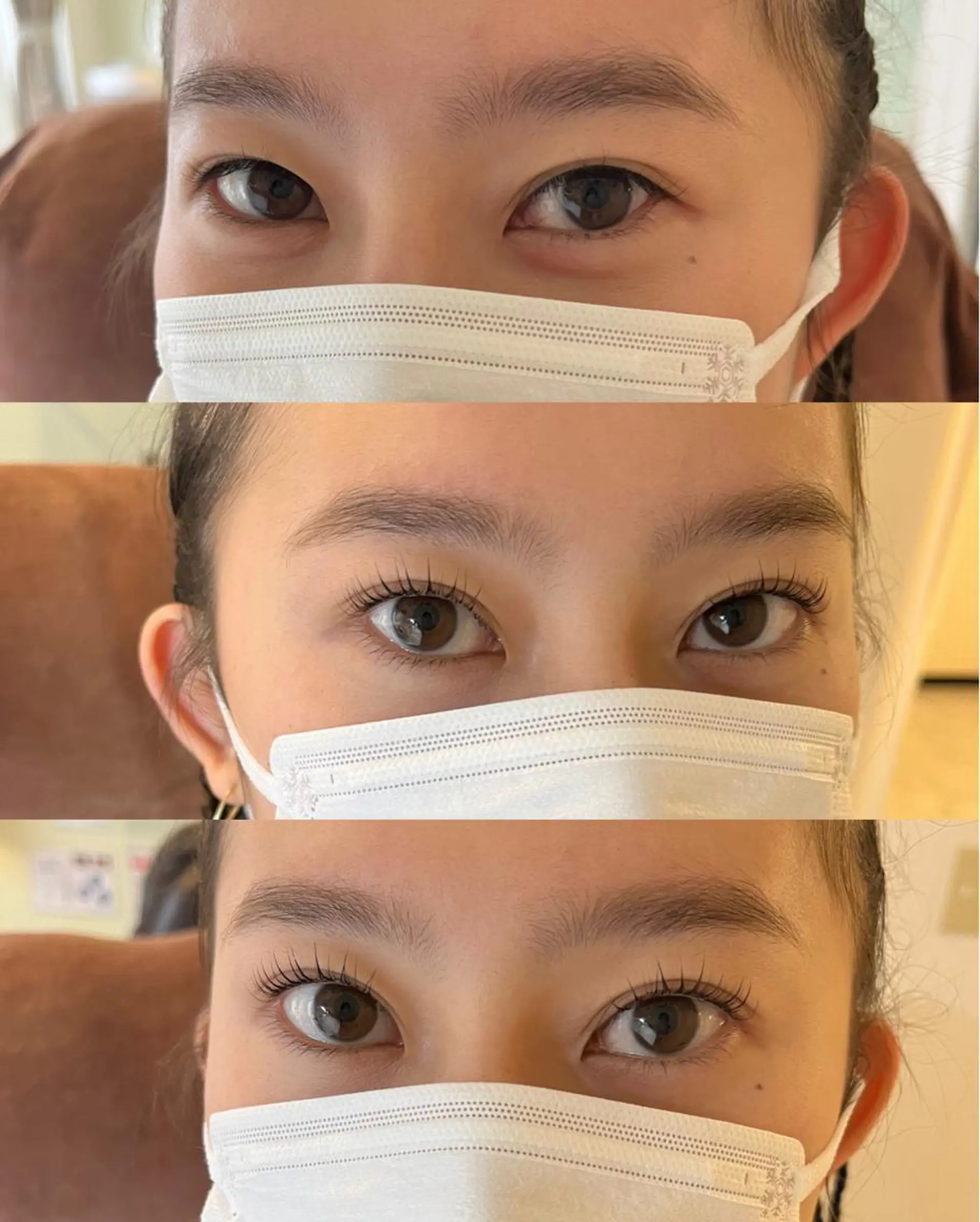 マツエク・マツパ アイブロウ 山内 美乃莉のマツエク・マツパデザイン