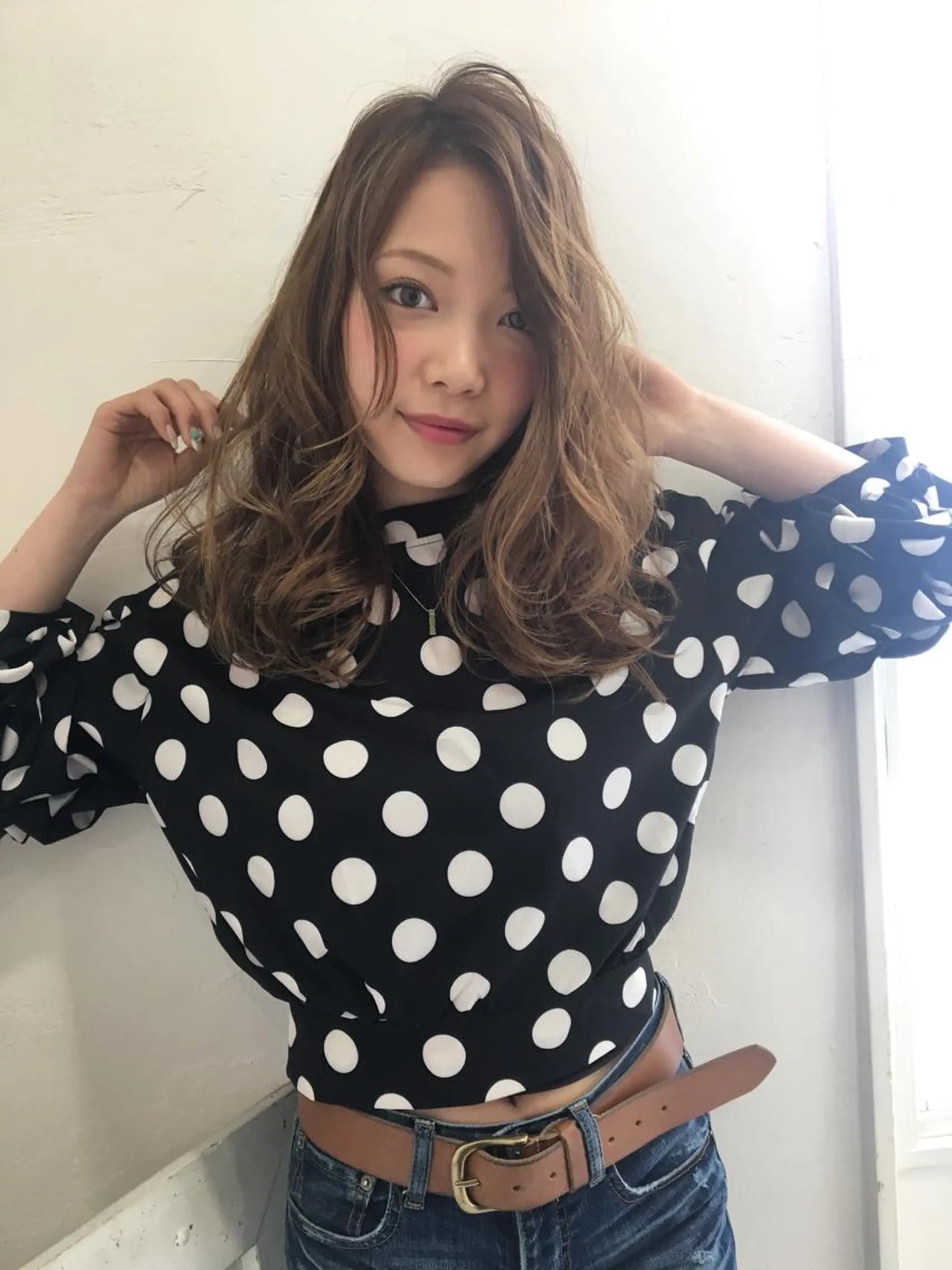 カラー AKANE 【zina新宿】のヘアスタイル