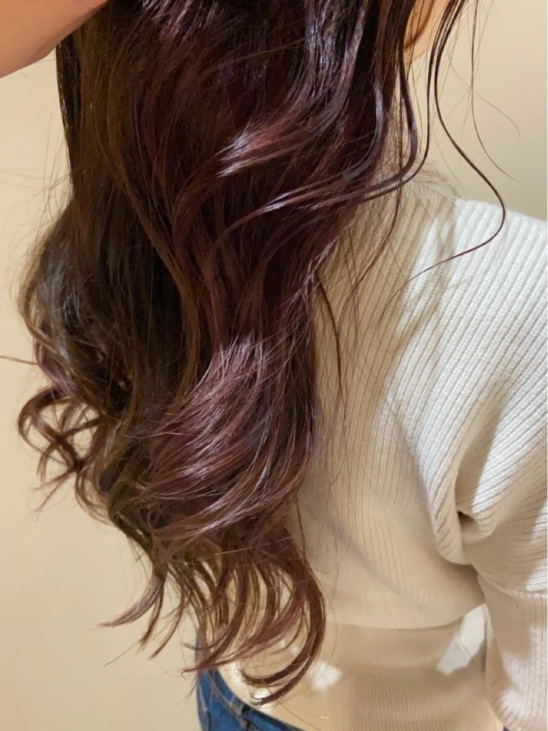 カラー ピンクカラー ホワイトピンク ヘアカラー 大塚 夏生のヘアスタイル