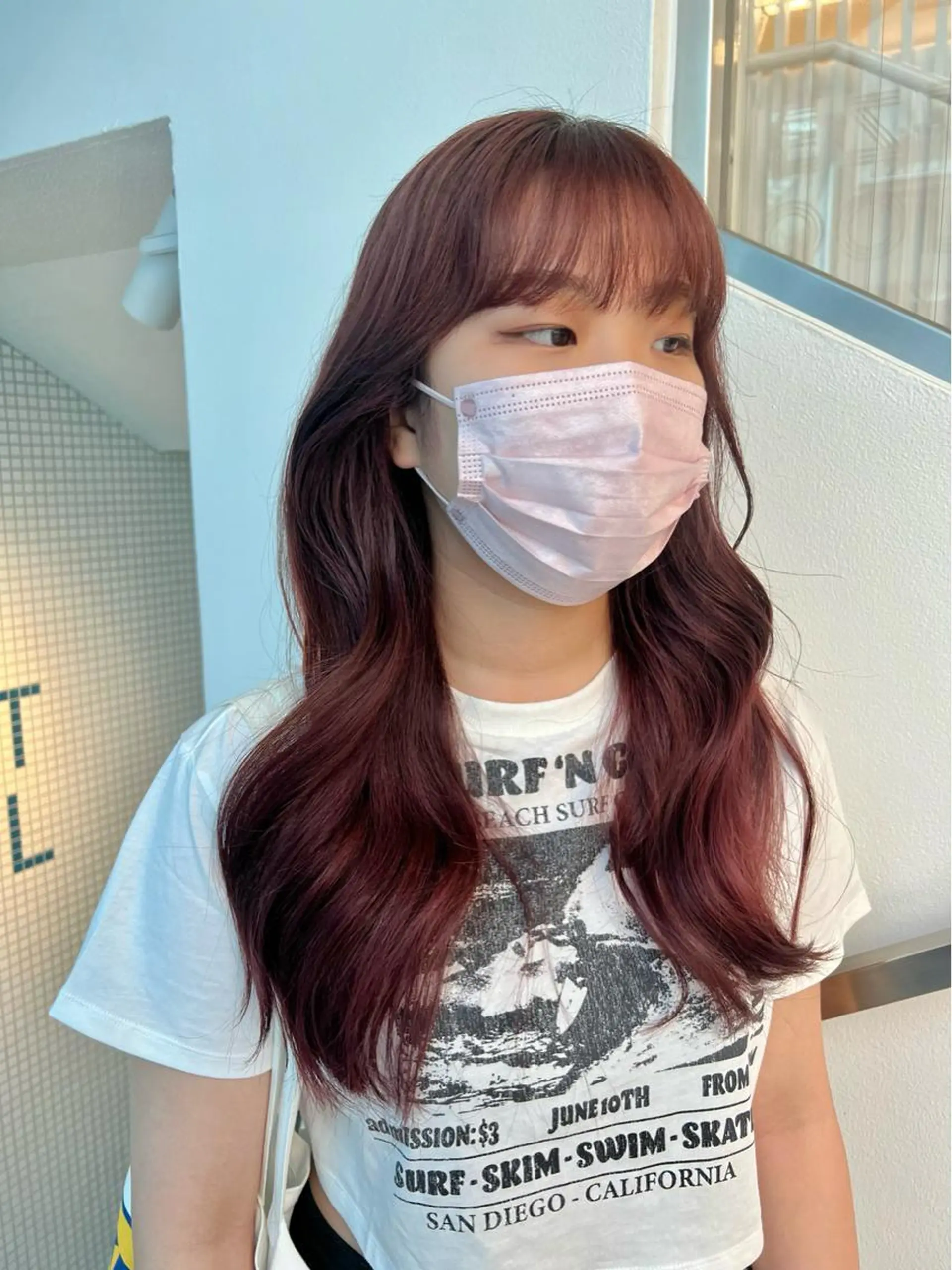 ロング カラー 【韓国ヘア・ネイル】 HINATA🍒のネイルデザイン