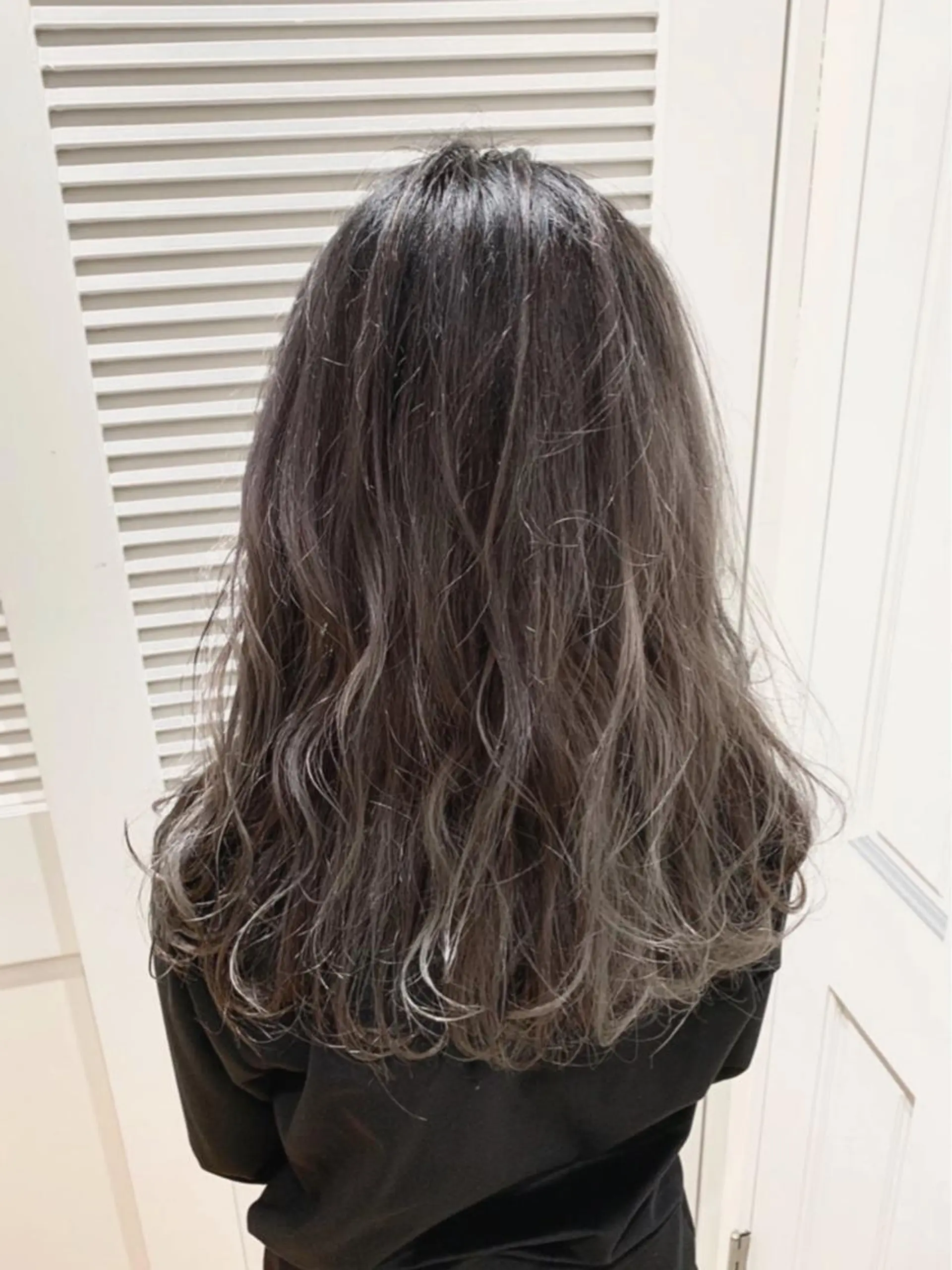ロング カット ヘアカラー トリートメント 新宿 木下拓哉のヘアスタイル