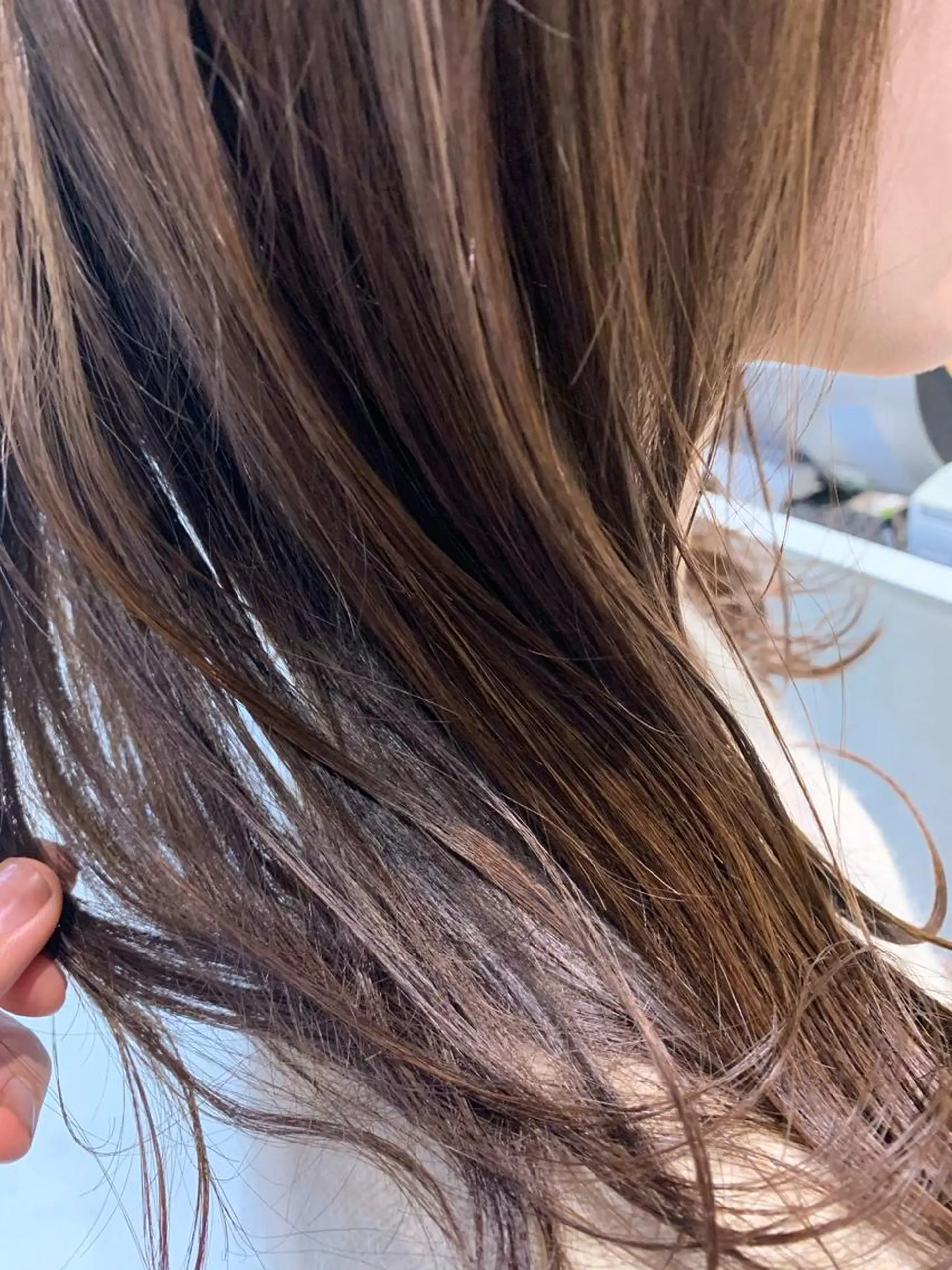 カラー 透明感カラー ハイライトカラー 鈴木 真司のヘアスタイル