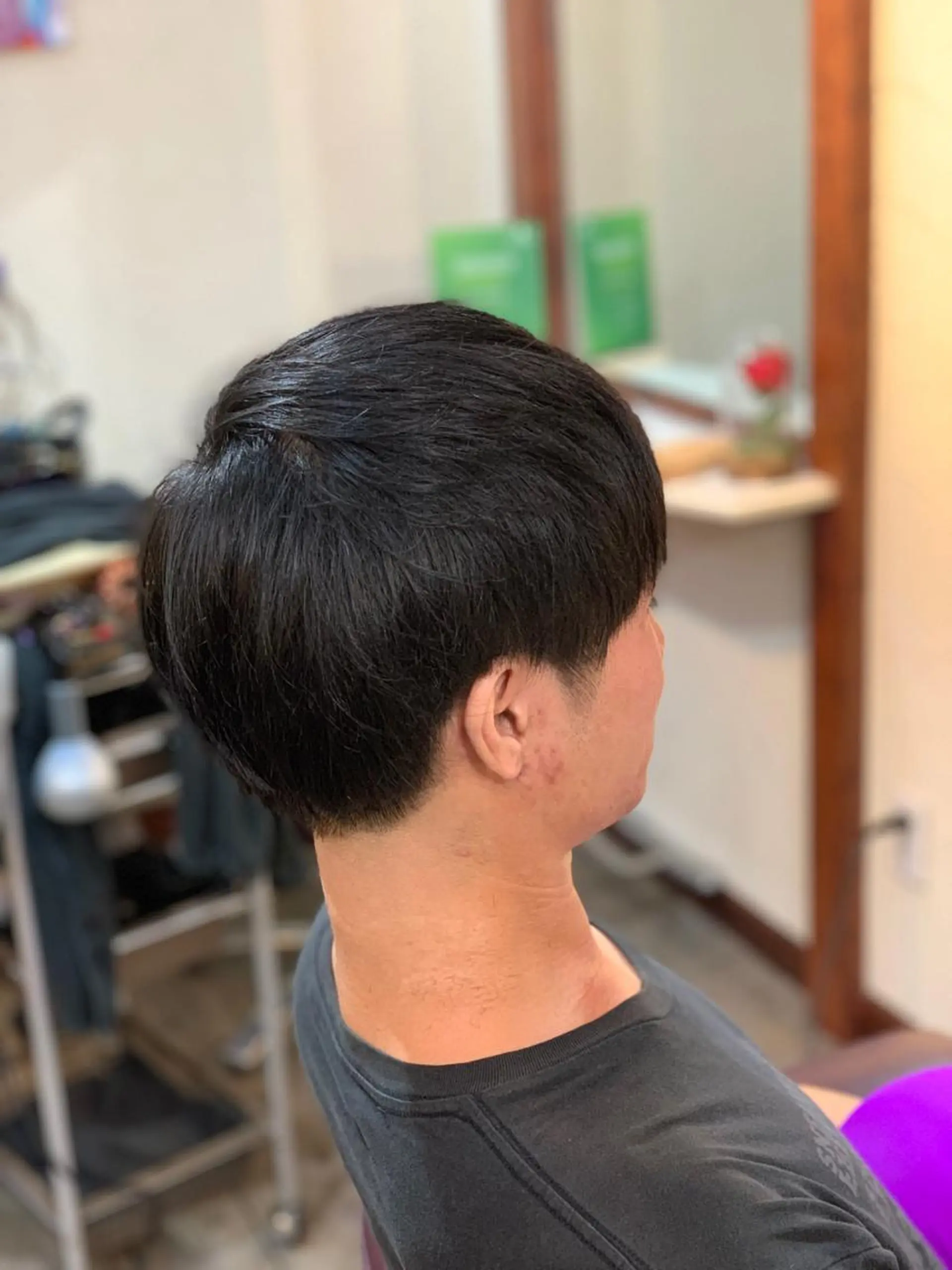 ショート メンズ マッシュ 刈り上げ レイヤーカット ショートヘア ✂︎中山竜哉✂︎ 川崎スタイリストのヘアスタイル