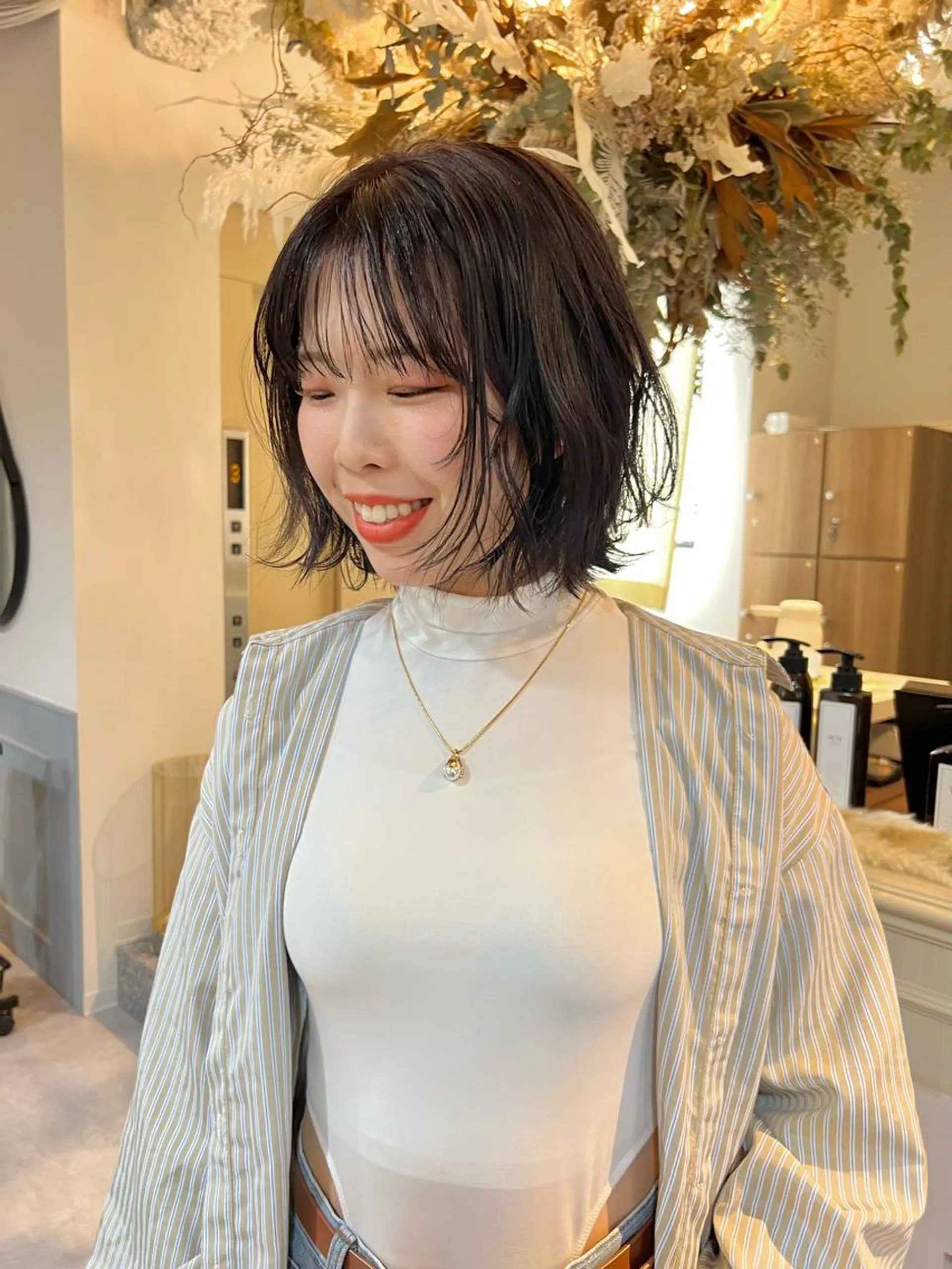 ショート カット 村中 仁人のヘアスタイル