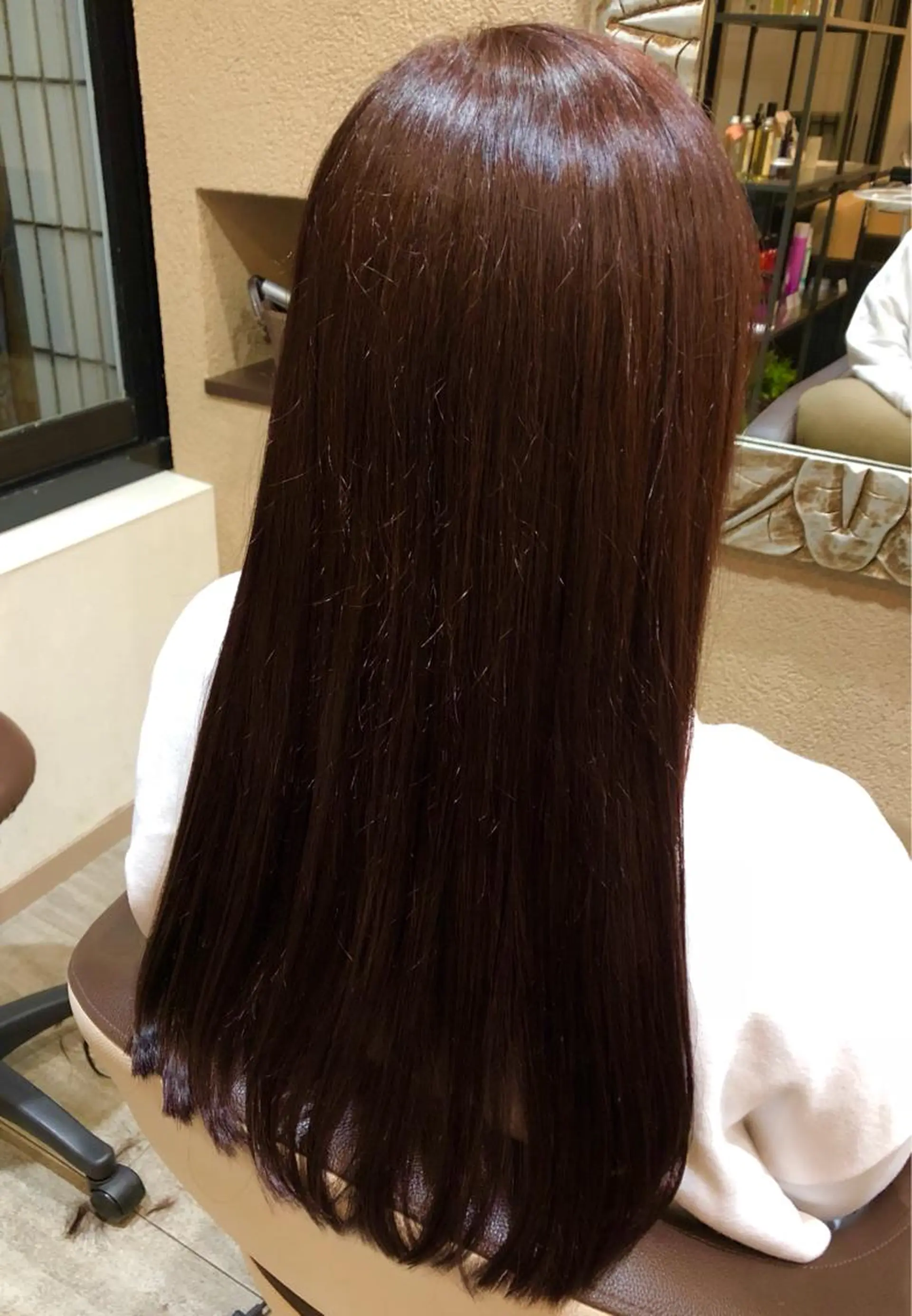 ロング カラー パーマ カット ヘアカラー 縮毛矯正 トリートメント 森田 真由のヘアスタイル