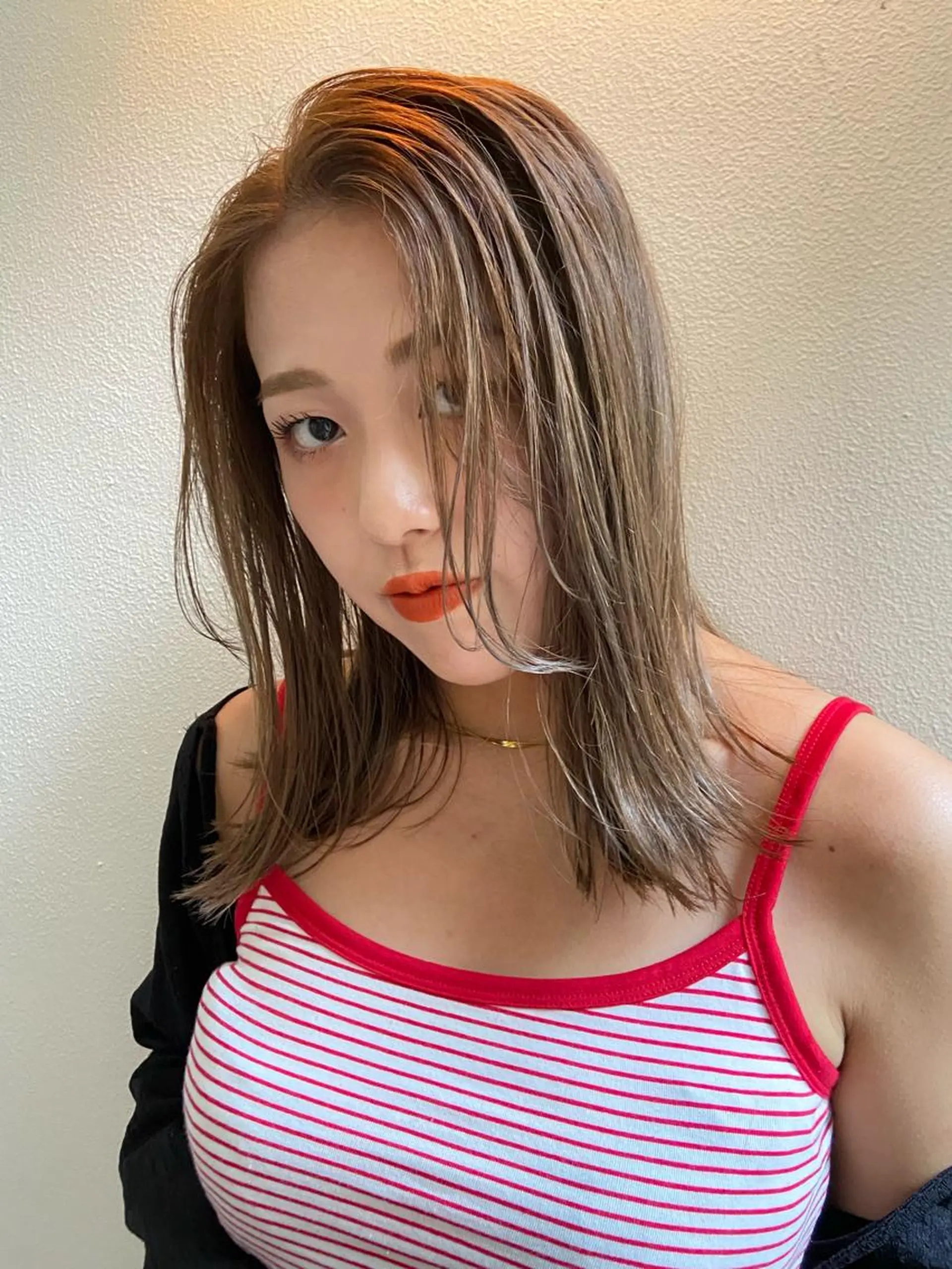 セミロング ボブ/透明感カラー 🧸YUI❤️のヘアスタイル