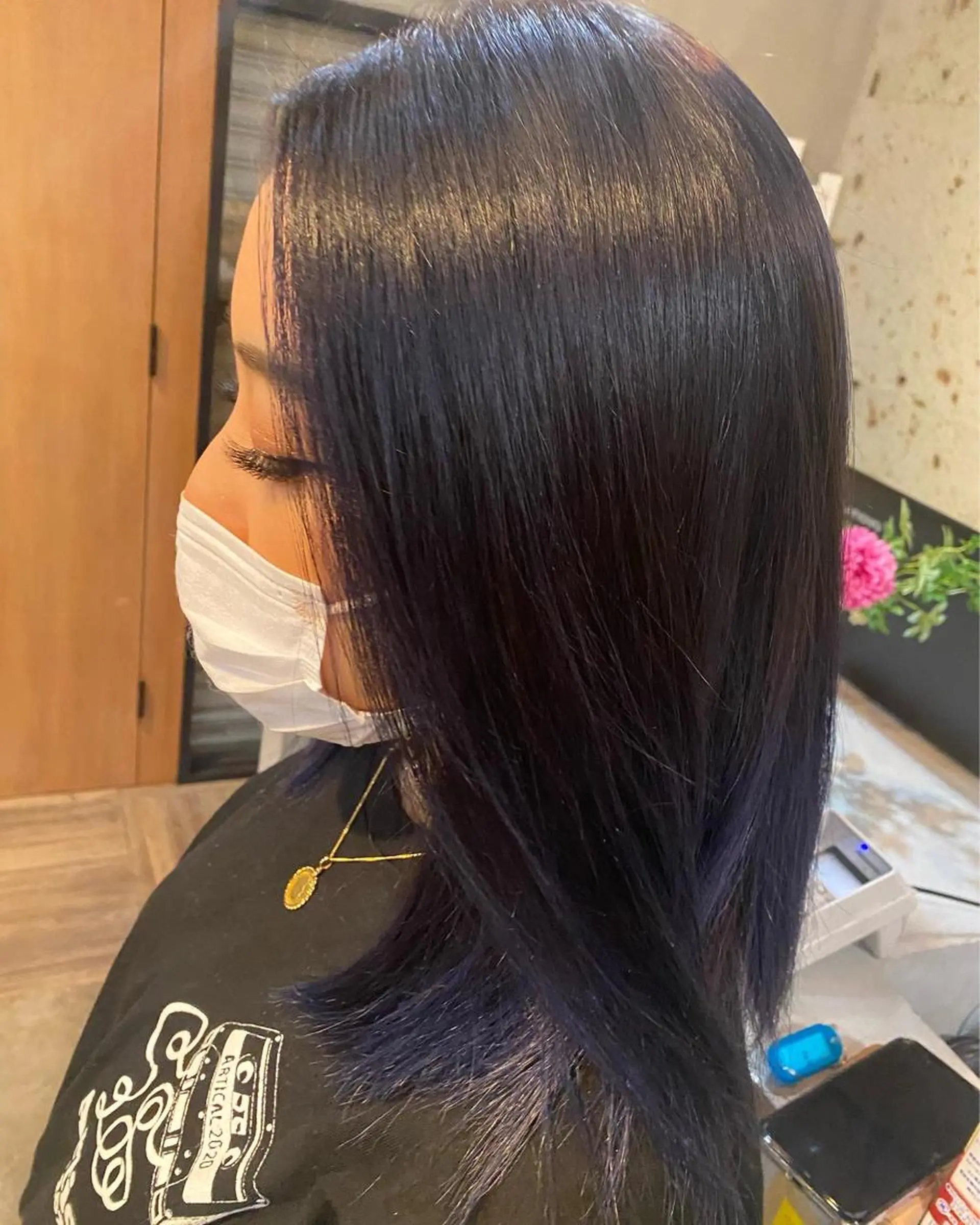 ロング ヘアカラー トリートメント sail所属・sail ミウのヘアスタイル