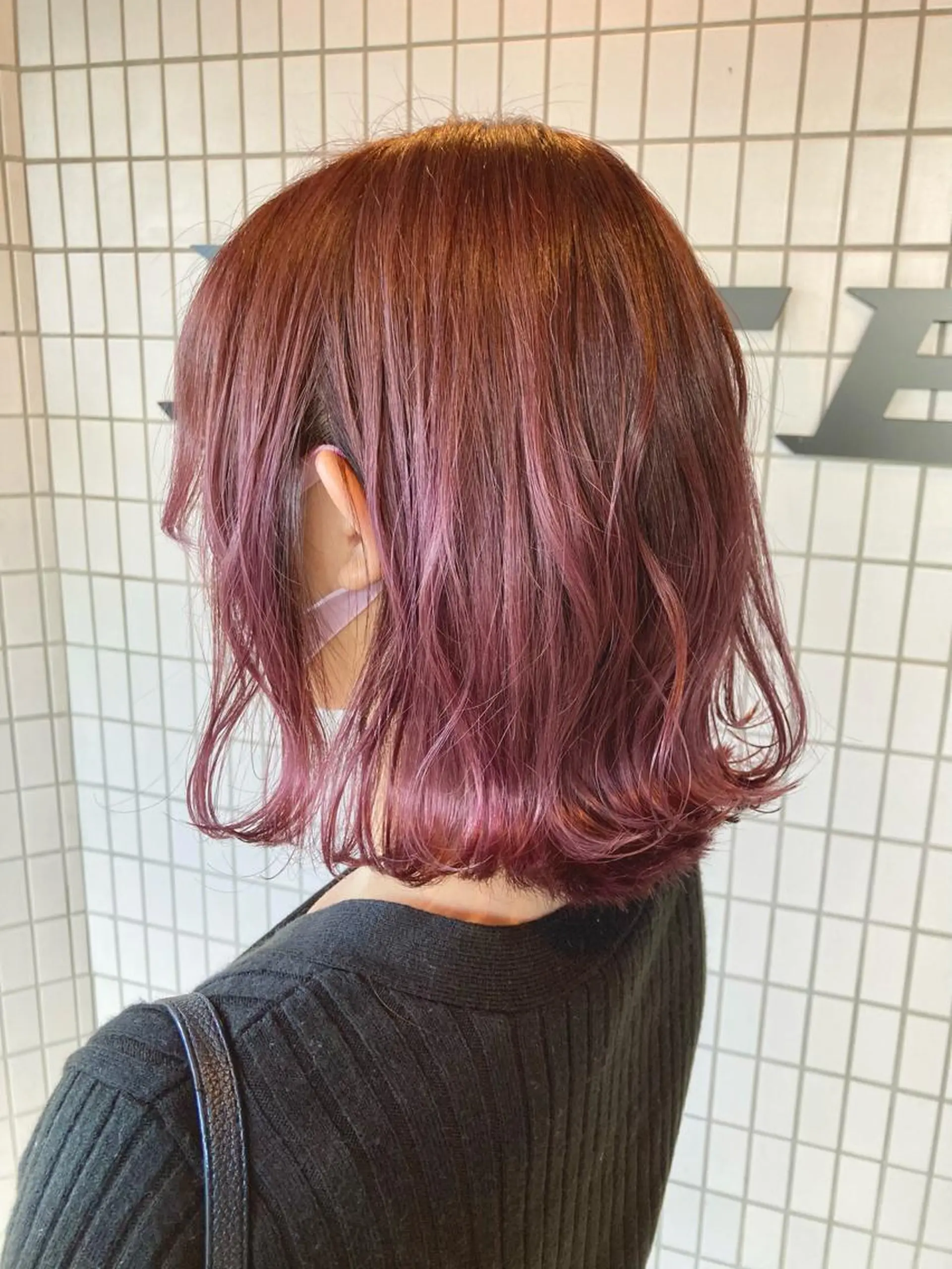 ミディアム タカツド ユウキのヘアスタイル