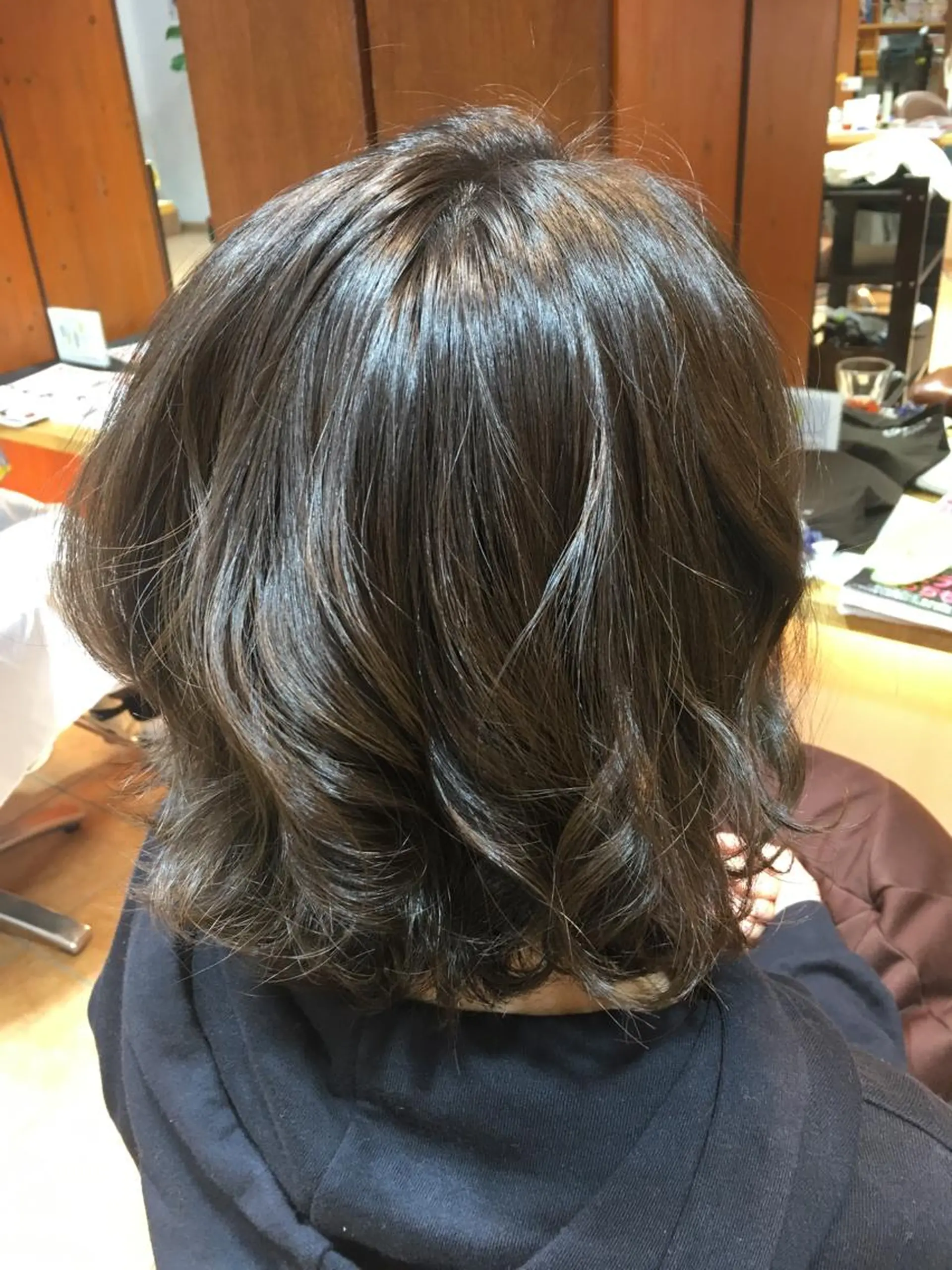 ミディアム カラー ベージュカラー ✨🌿大人可愛い愛さ れhair🌿✨松本のヘアスタイル