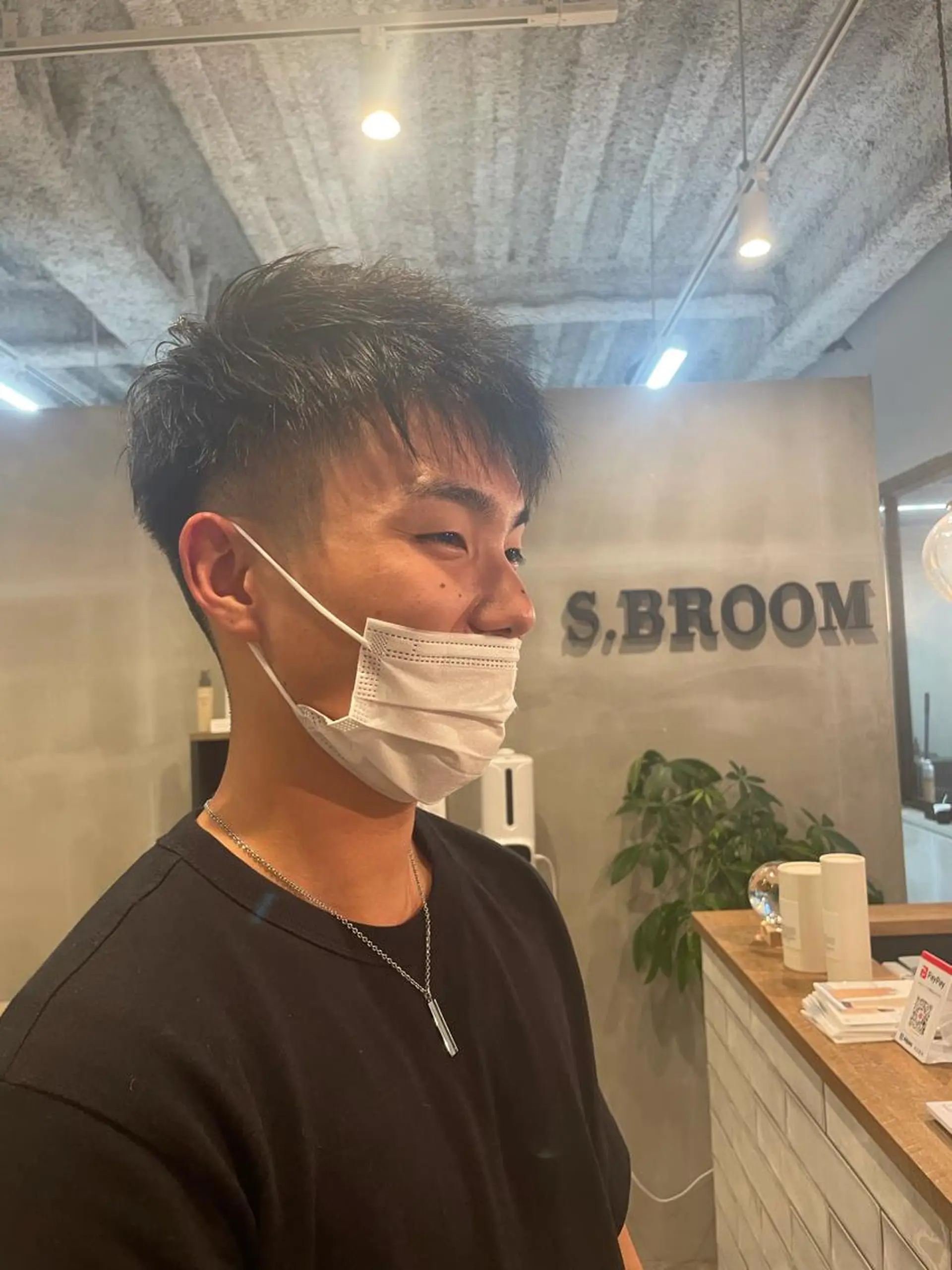 メンズ フェードカット Men's hair salon First 中百舌鳥店所属・First なかもず 店 YUKIのヘアスタイル