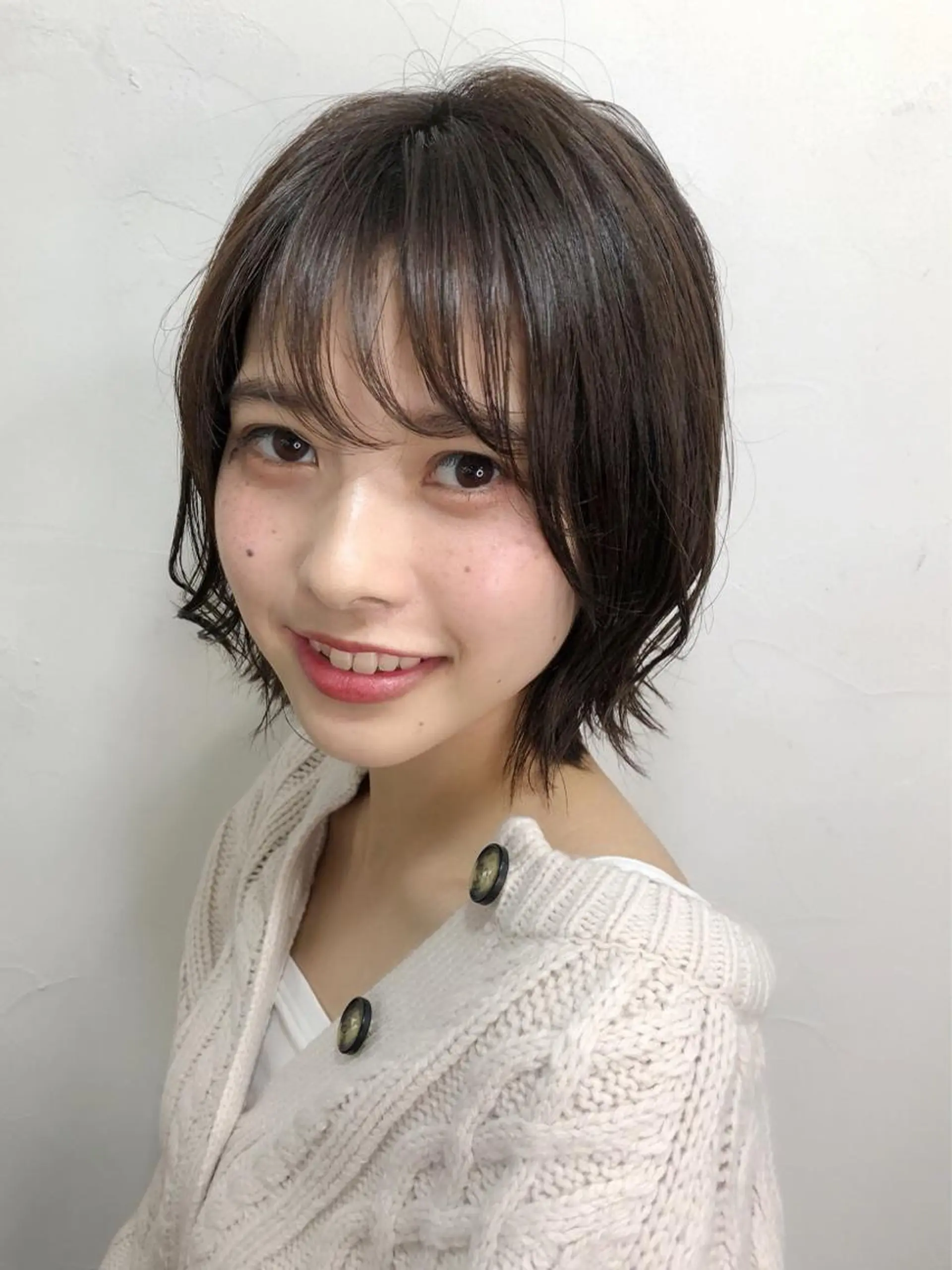 ミディアム カラー ボブ レイヤー×髪質改善✨ 渋谷/佐藤侑哉のヘアスタイル