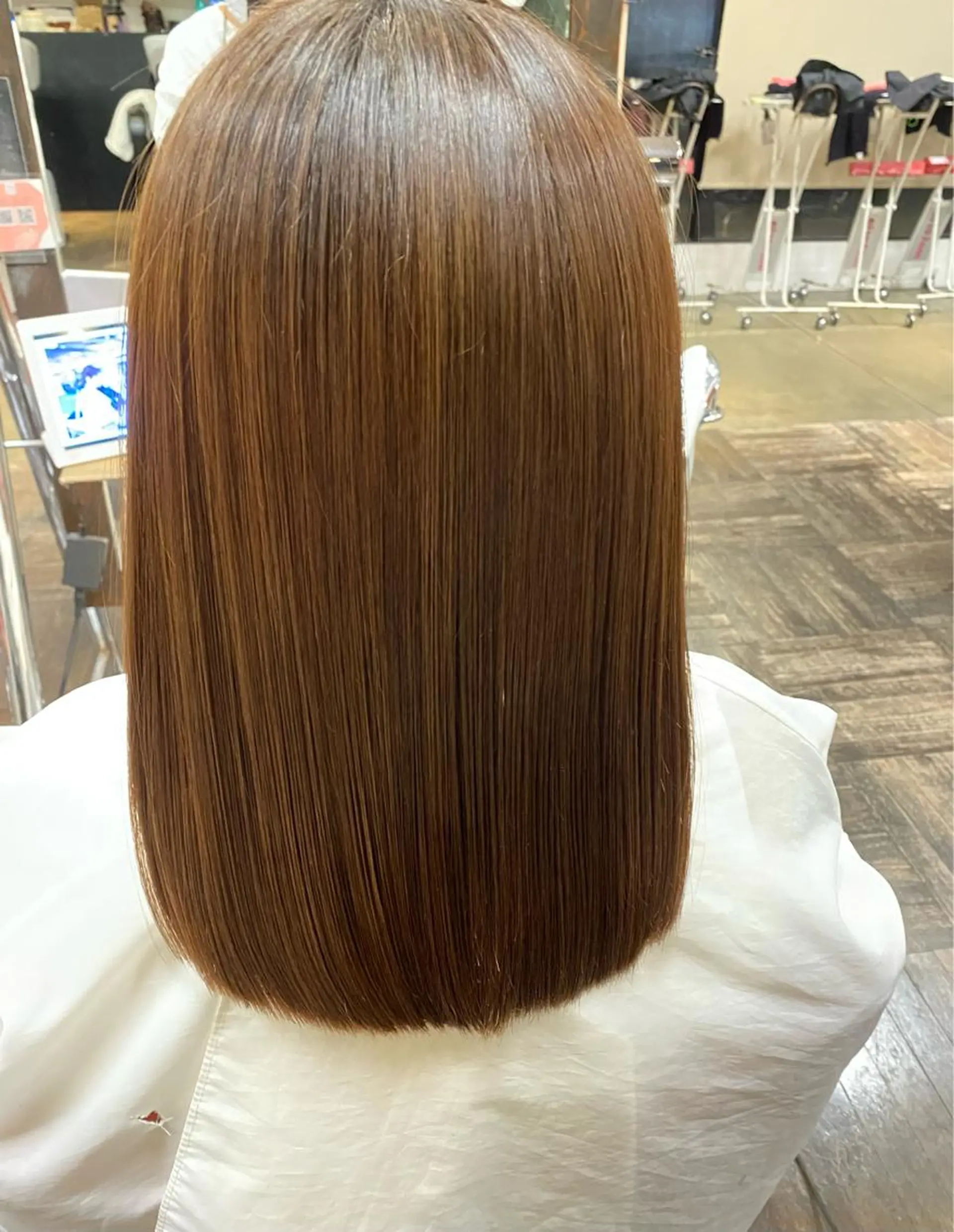 ミディアム 髪質改善 AVANCE西田辺店所属・合志宗真/阿倍野/ 店長/髪質改善のヘアスタイル