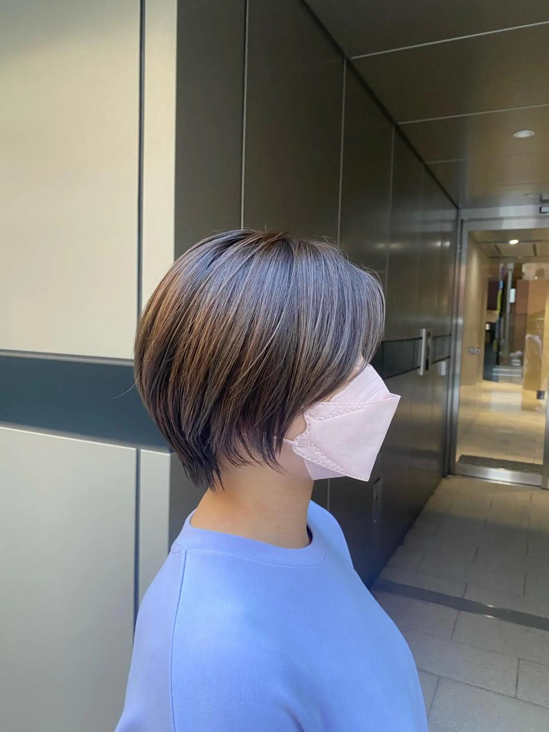 ショート カット トリートメント 【博多ハイライトカラ ー】中島啓太のヘアスタイル